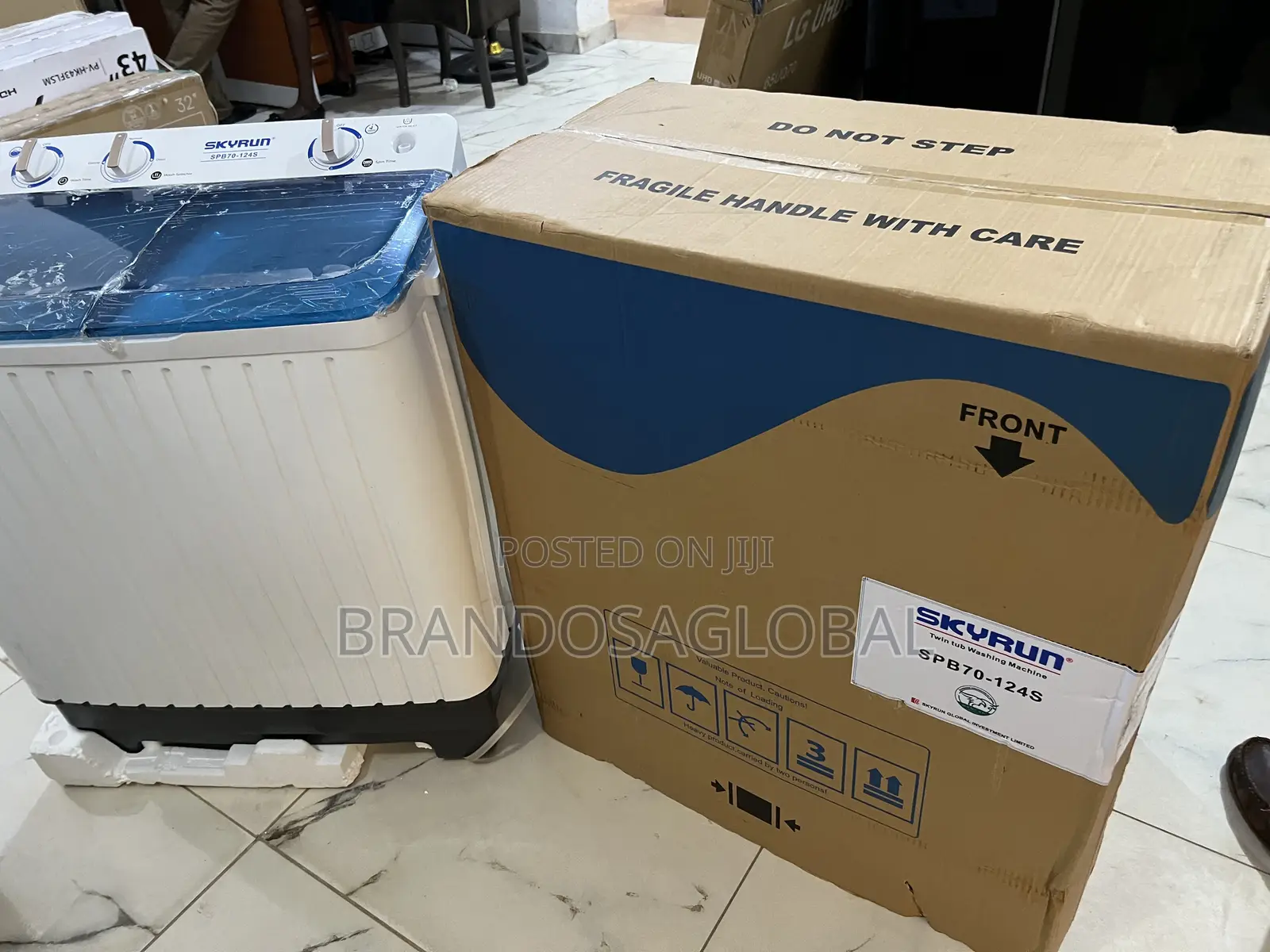 Skyrun Spb70-1245 6kg Semi Auto Washer – Quick Wash Feature