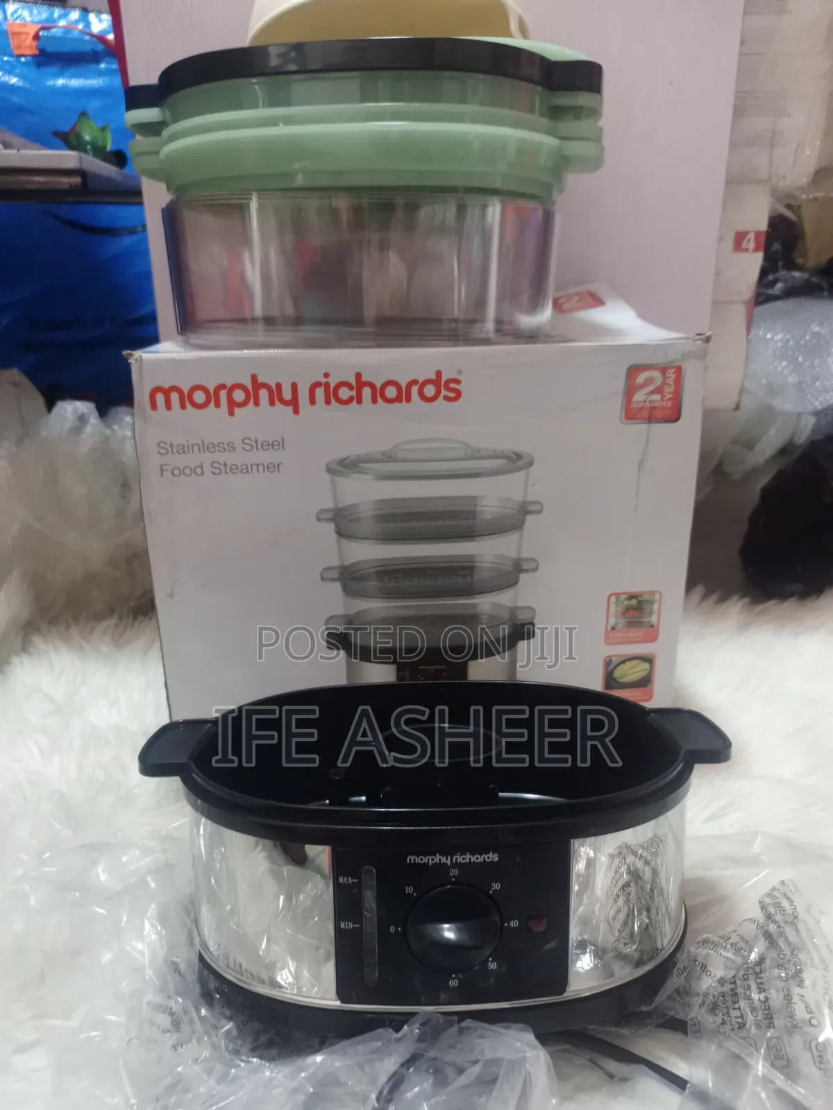 Murphy Richards Stainless Steel Food Steamer