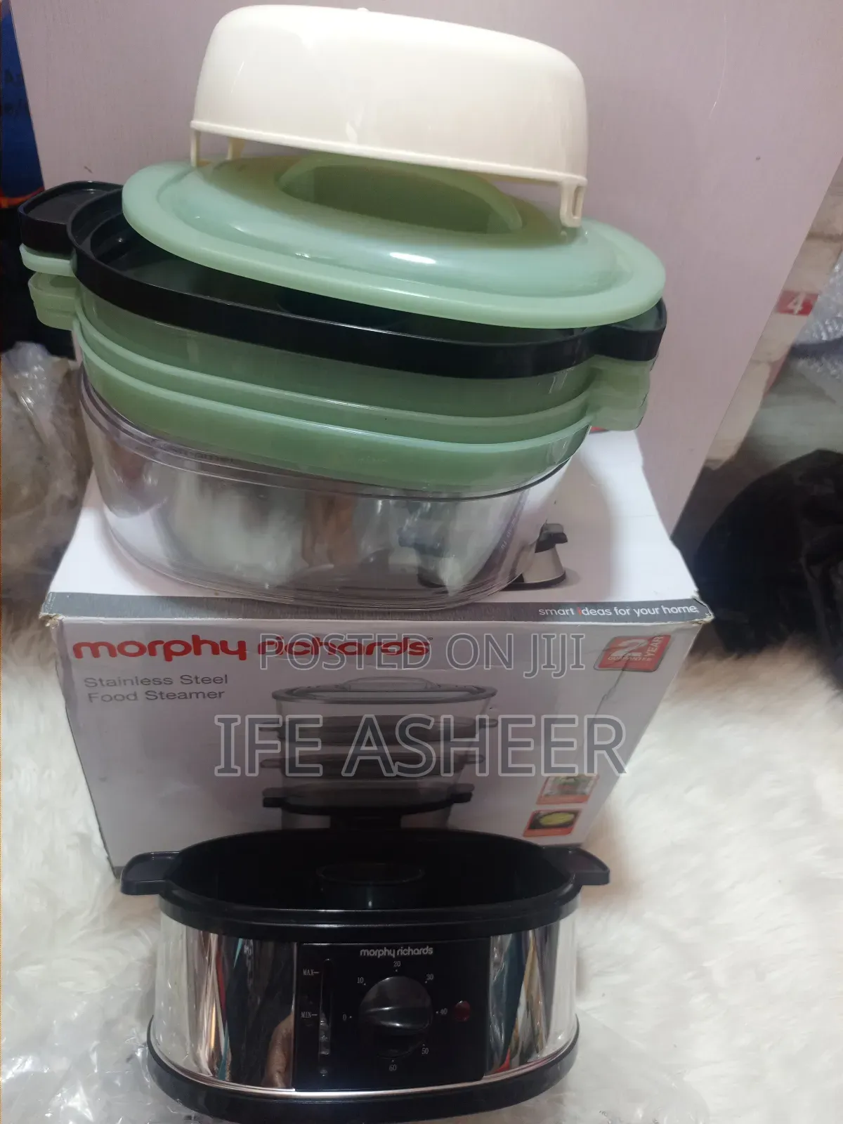Murphy Richards Stainless Steel Food Steamer