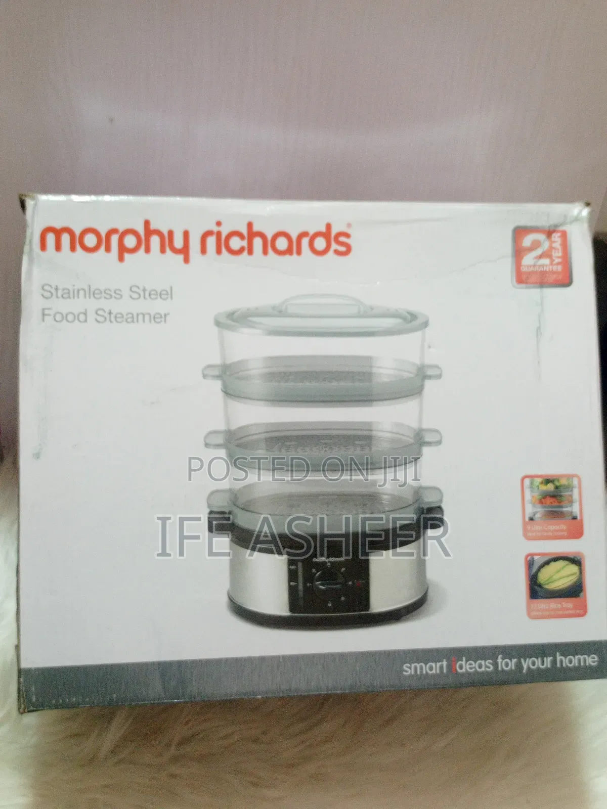 Murphy Richards Stainless Steel Food Steamer