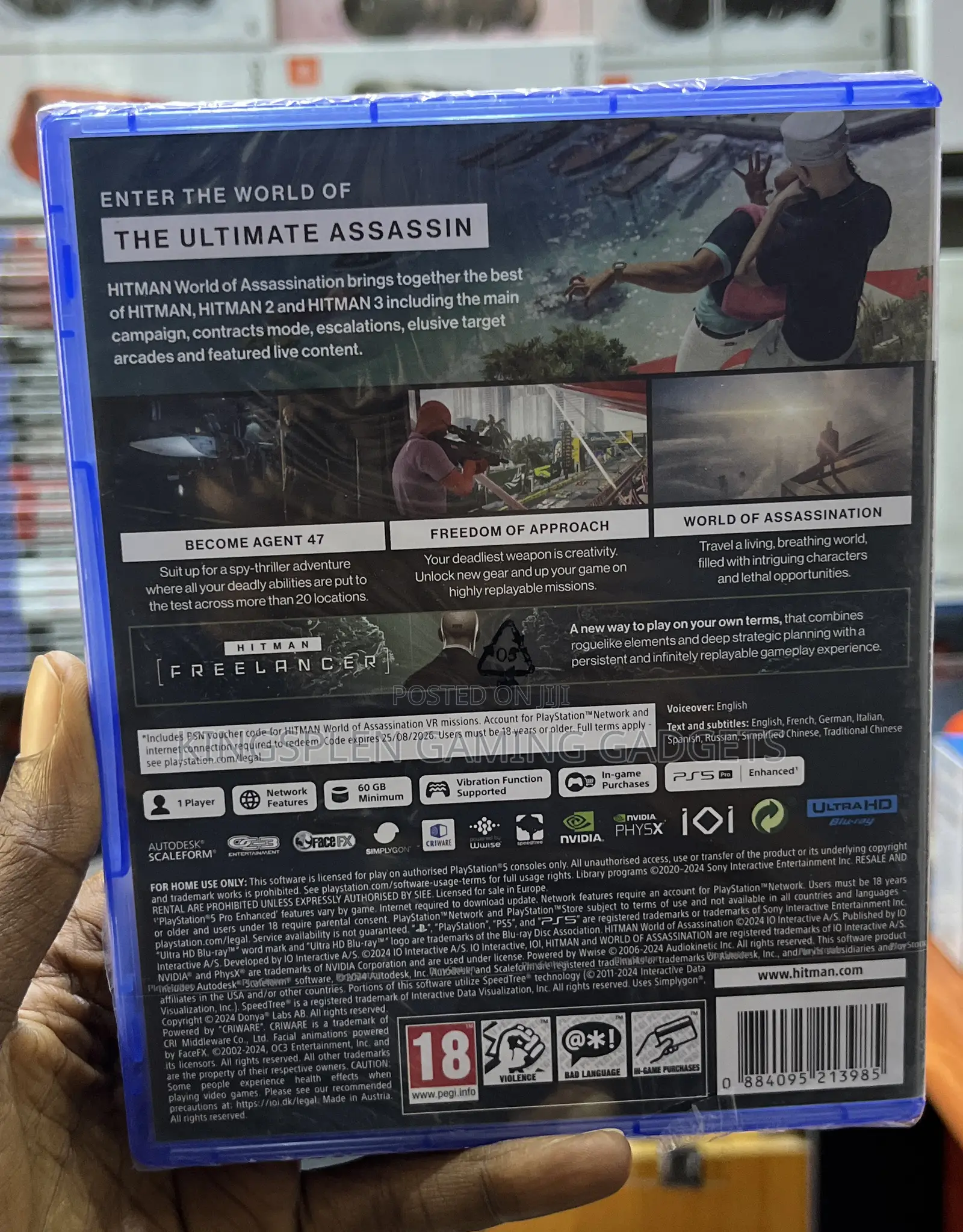 Ps5 Hitman World of Assasination
