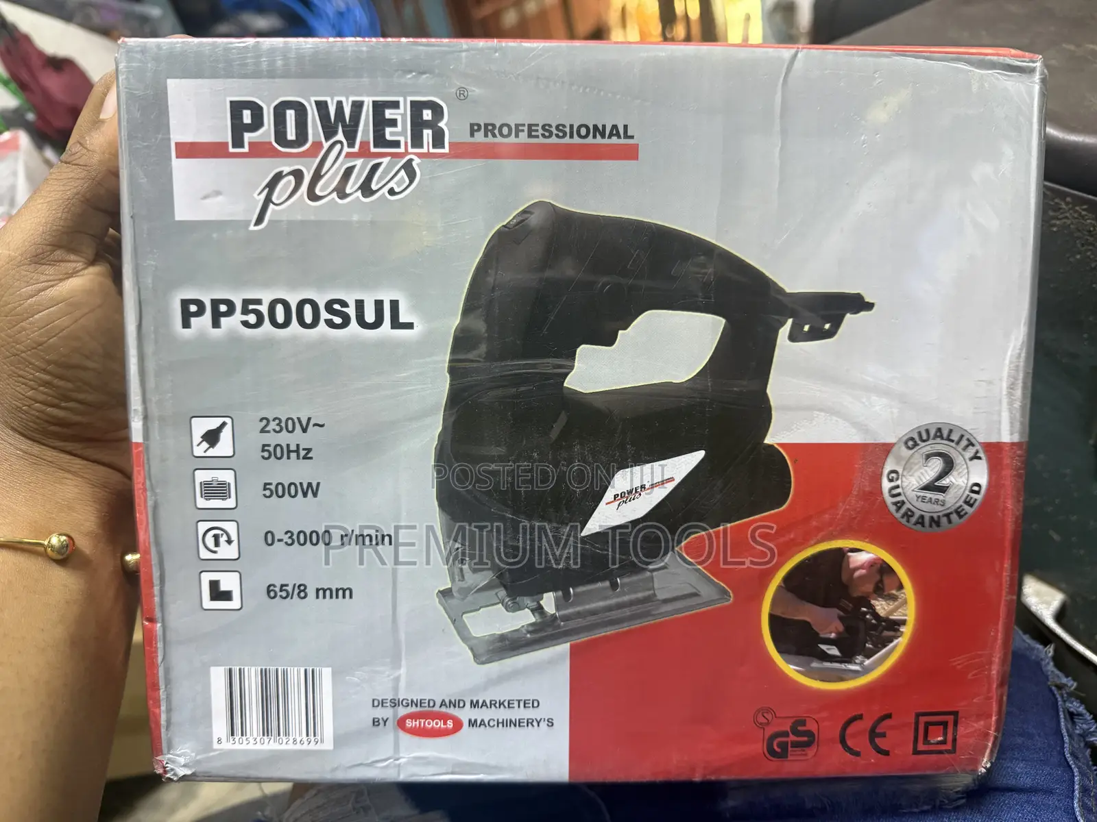 Power Plus Jigsaw 500w Pp500sul