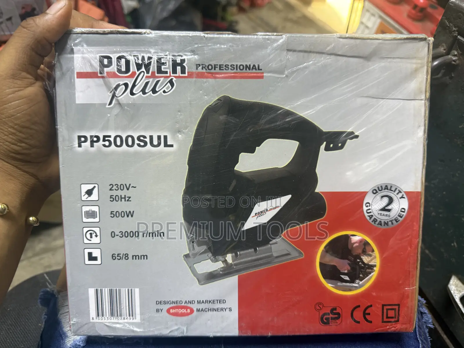 Power Plus Jigsaw 500w Pp500sul