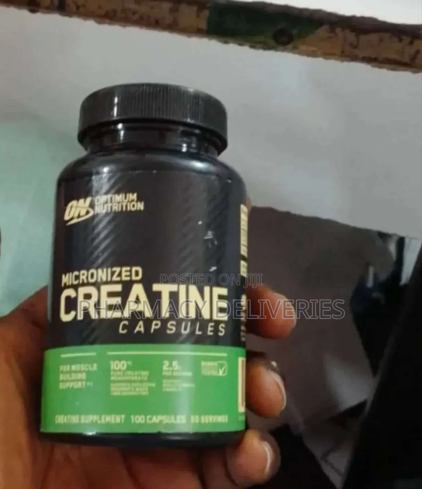 Optimum Nutrition Micronized Creatine Capsules Strength Power Fast!