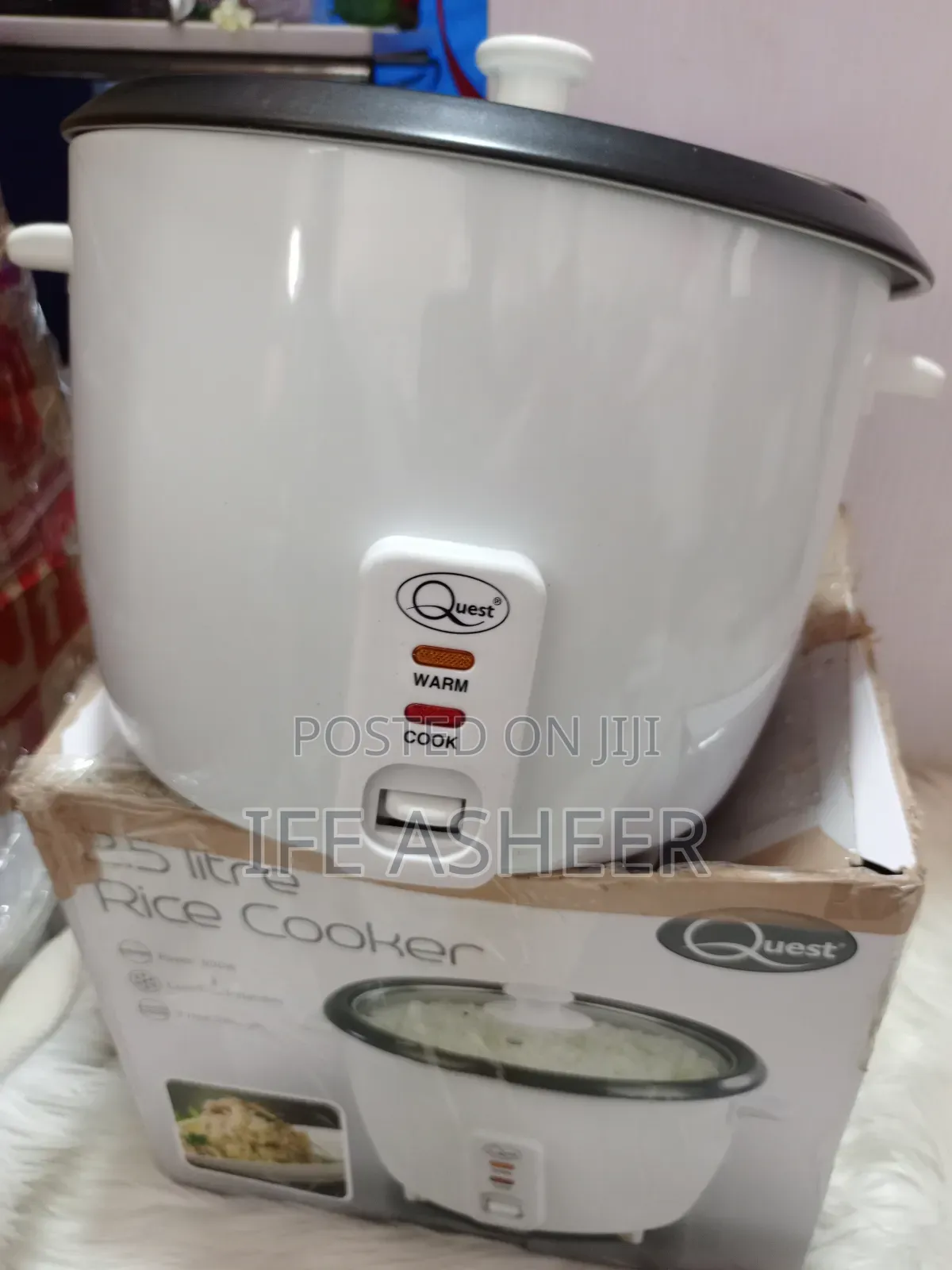 Fairly Used Quest 2.5litres Rice Cooker