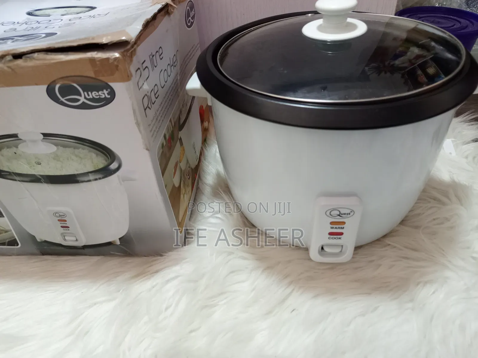 Fairly Used Quest 2.5litres Rice Cooker