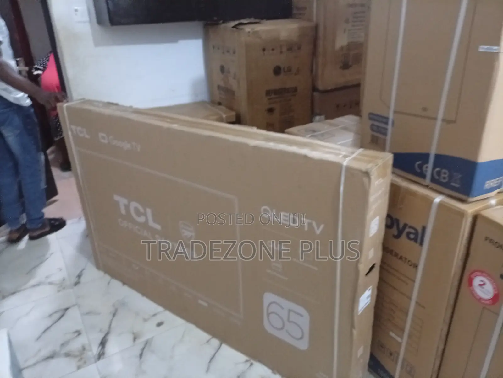 65” TCL Frameless Android Tv – Crystal Clear Display