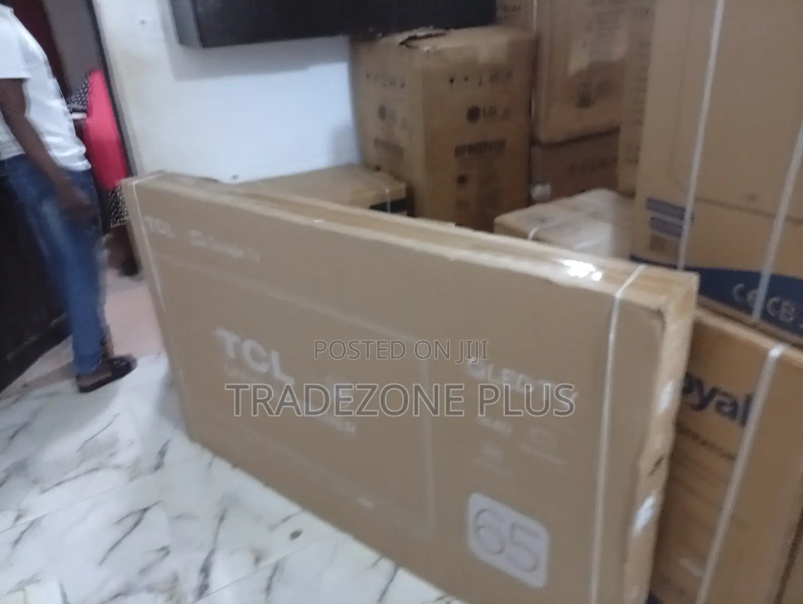 65” TCL Frameless Android Tv – Crystal Clear Display
