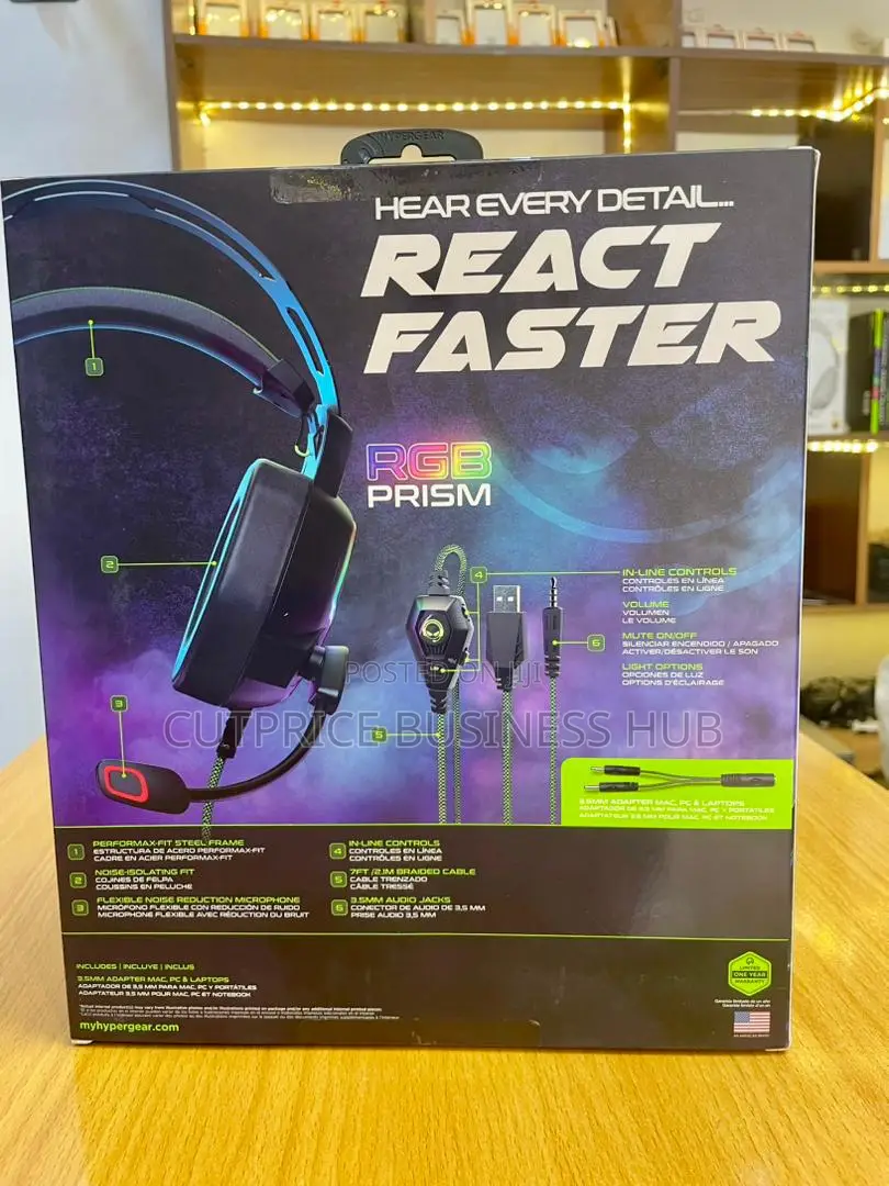 Headset [Hypergear] Xtreme Professional Multi-Platform Gaming