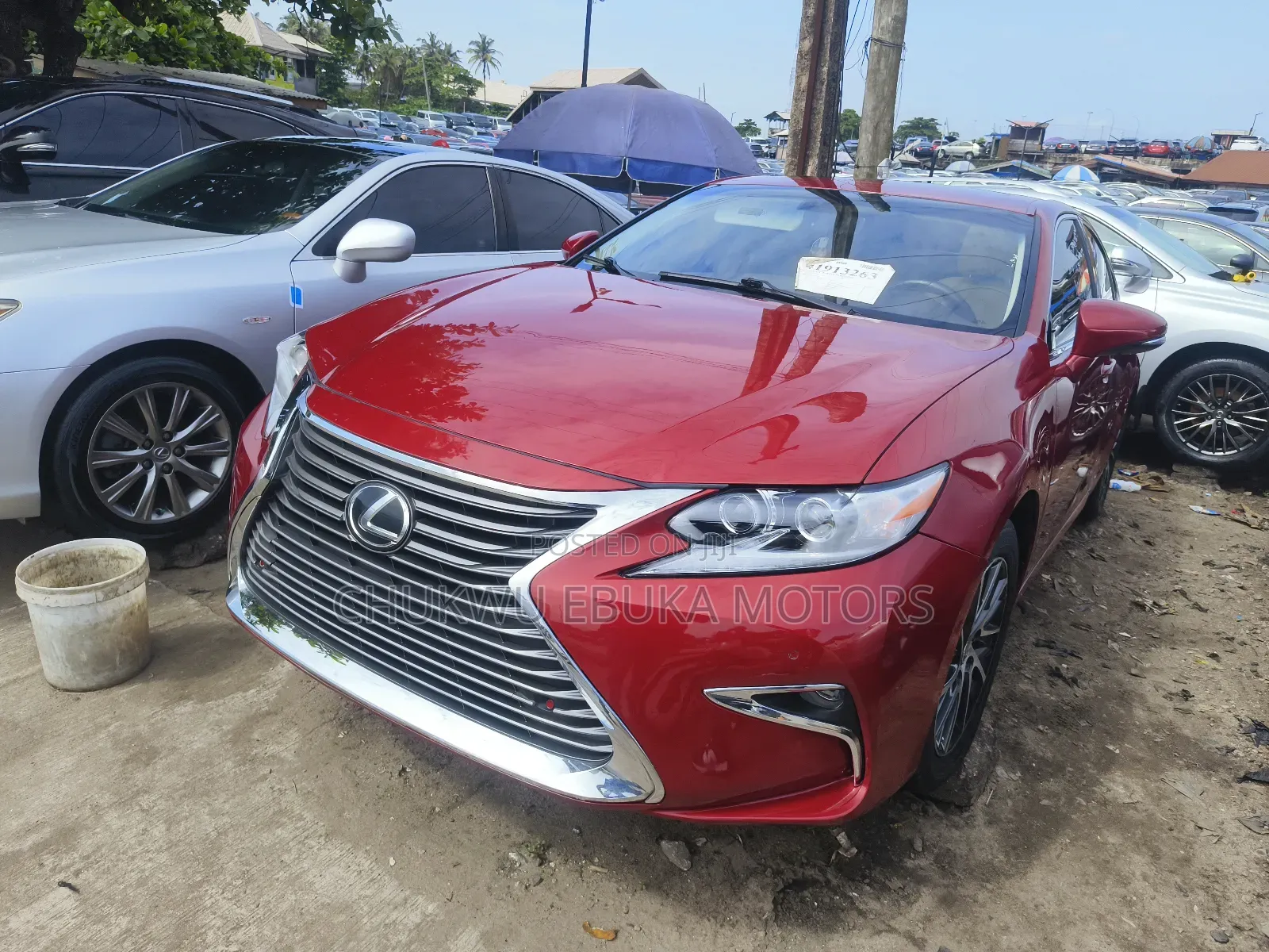 Lexus ES 350 FWD 2016 Red