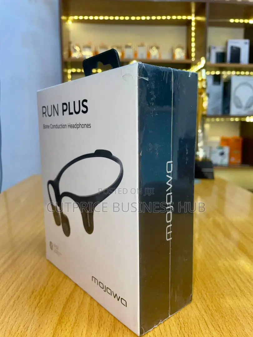 Run Plus Bone Conduction Headphones, Open-Ear Bluetooth Headphones