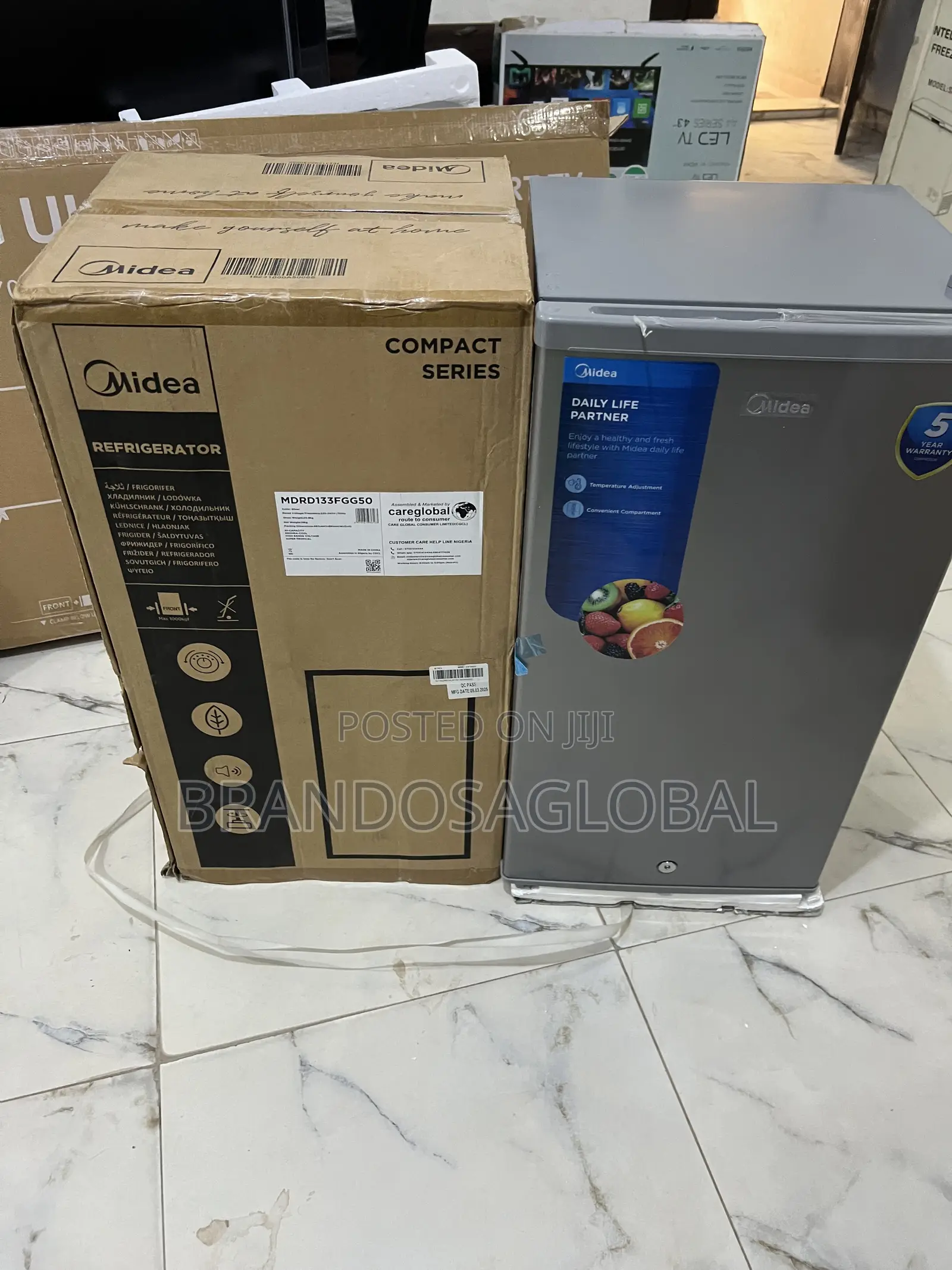 Midea Mdrd133fgg50 90l Fridge – Energy Saving Technology