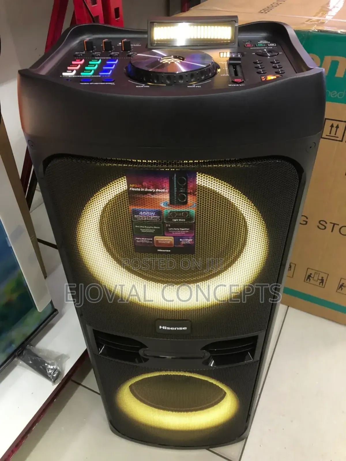 Hisense Hp300 400w Party Speaker With Karaoke Lights