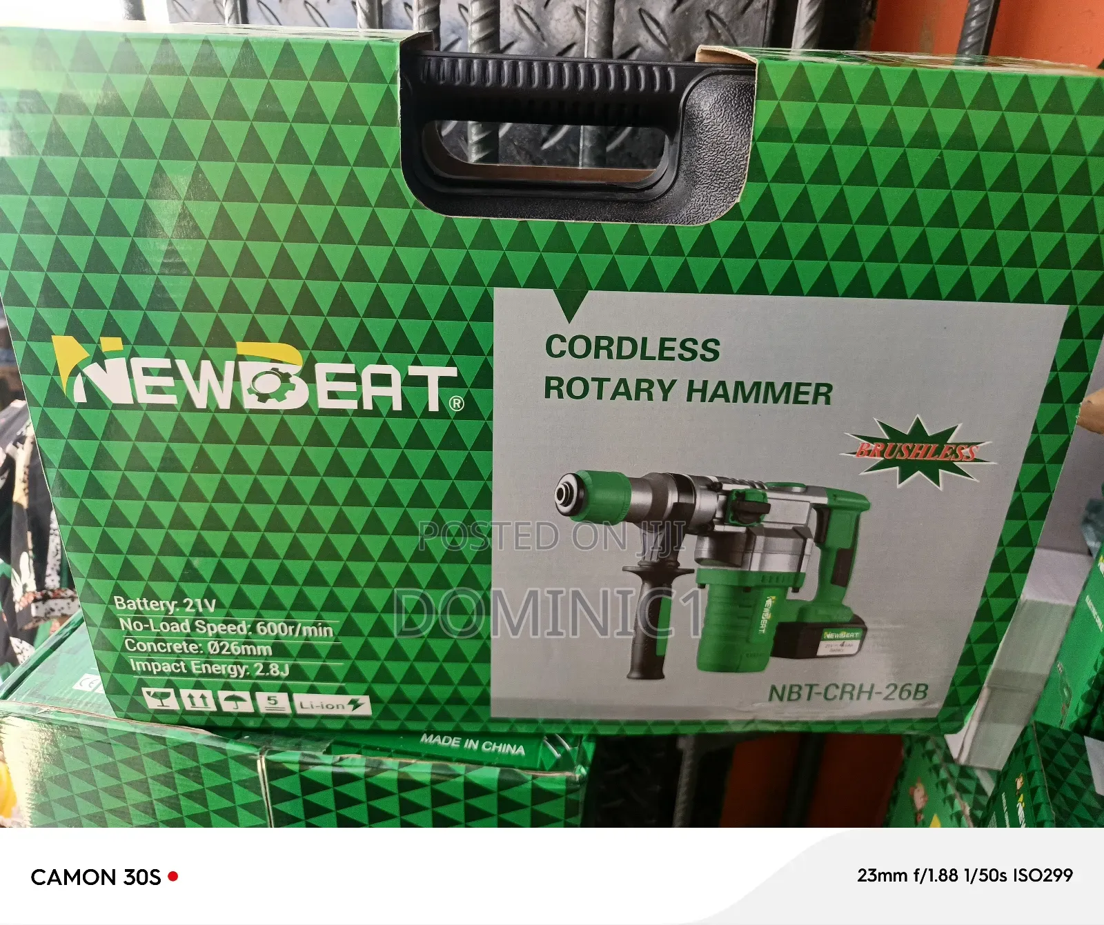 Cordless Rotary Hammer