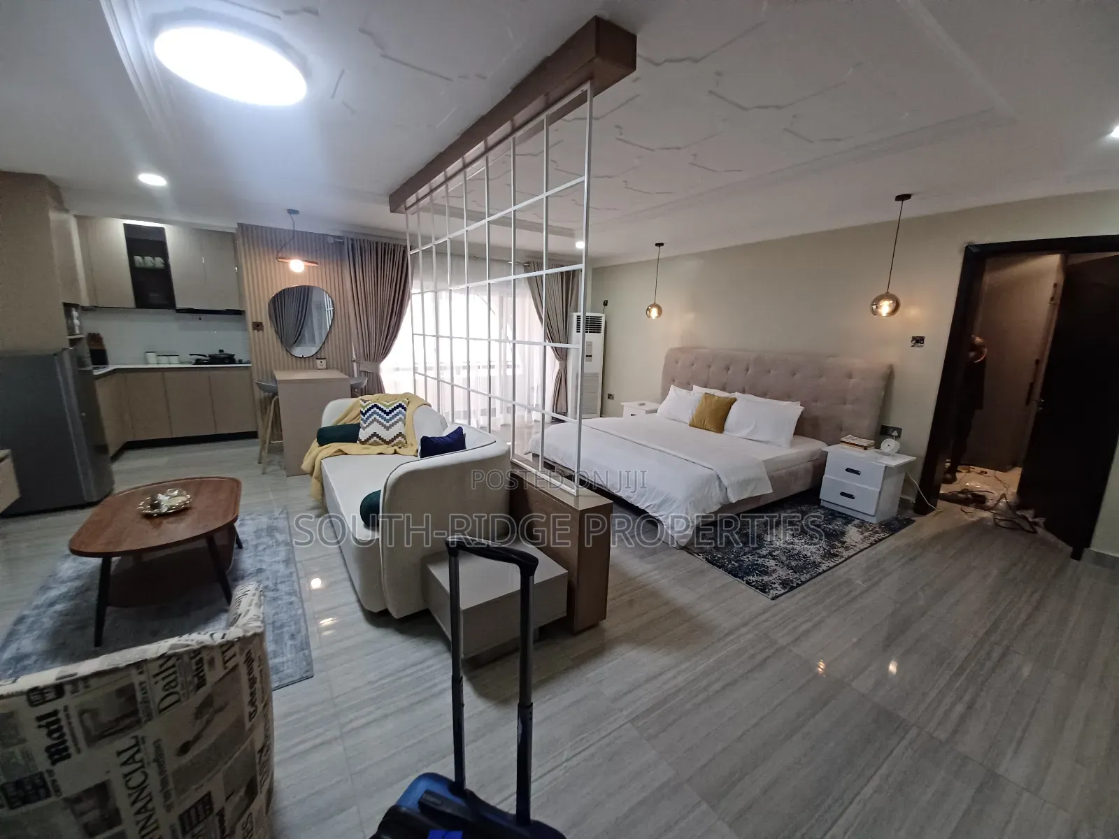 Exquisitely Styled Very Large Studio Apartment in Maitama