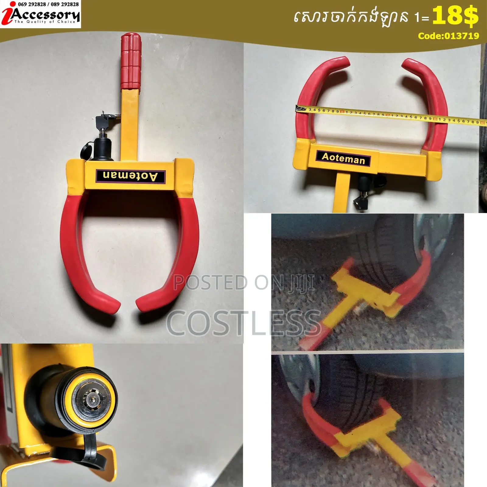 Car Wheel Clamp Lock