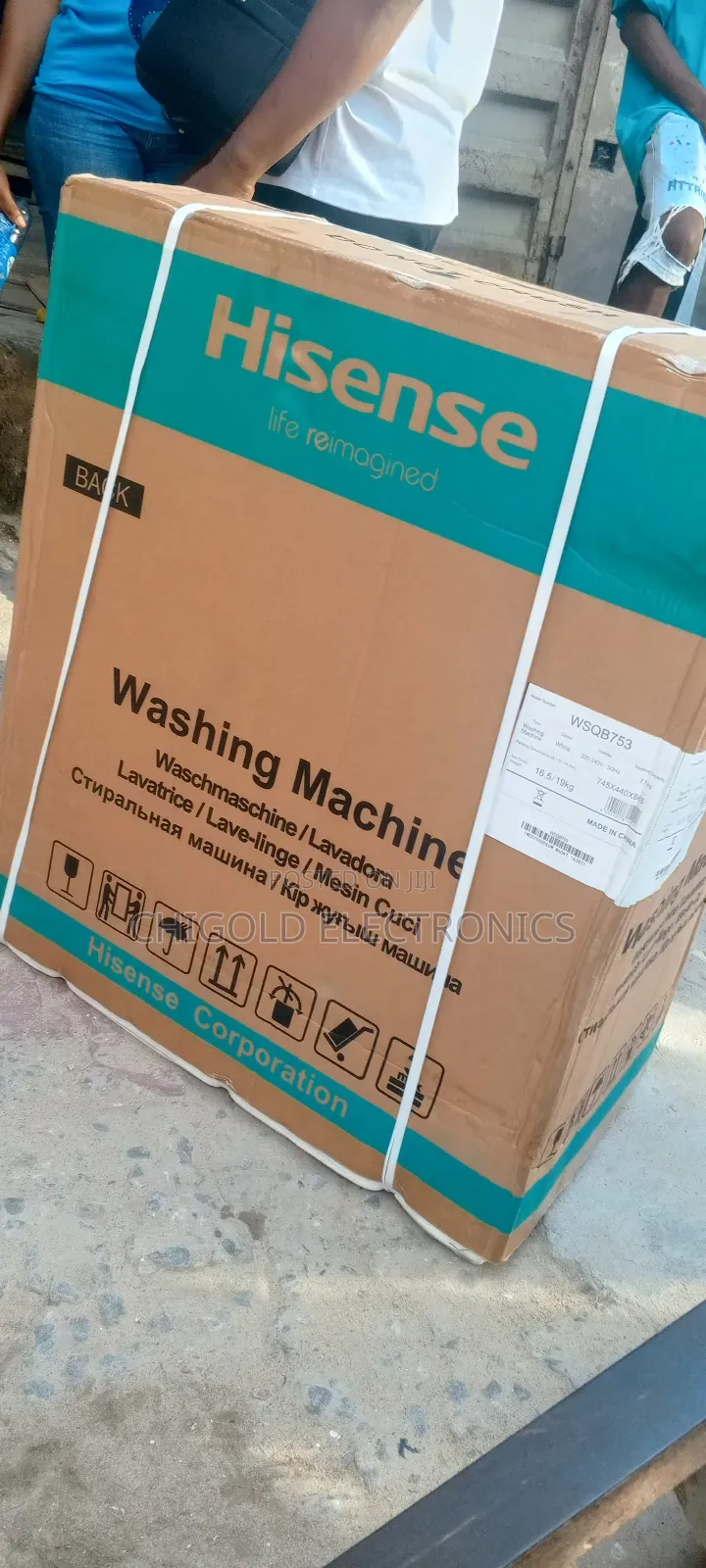 Hisense Washing Machine 7.5 Kg Washing and Spinning