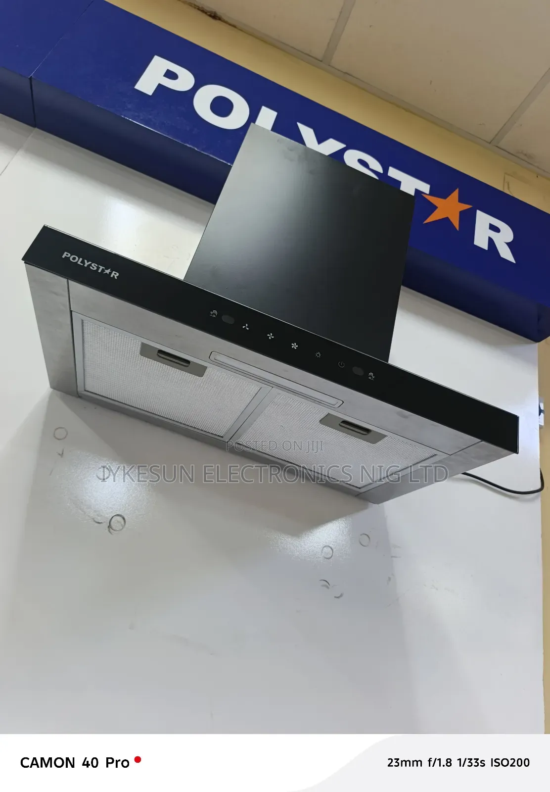 Original Polystar (T-Shape) 60x60cm Automatic Inverter Heat Extractor