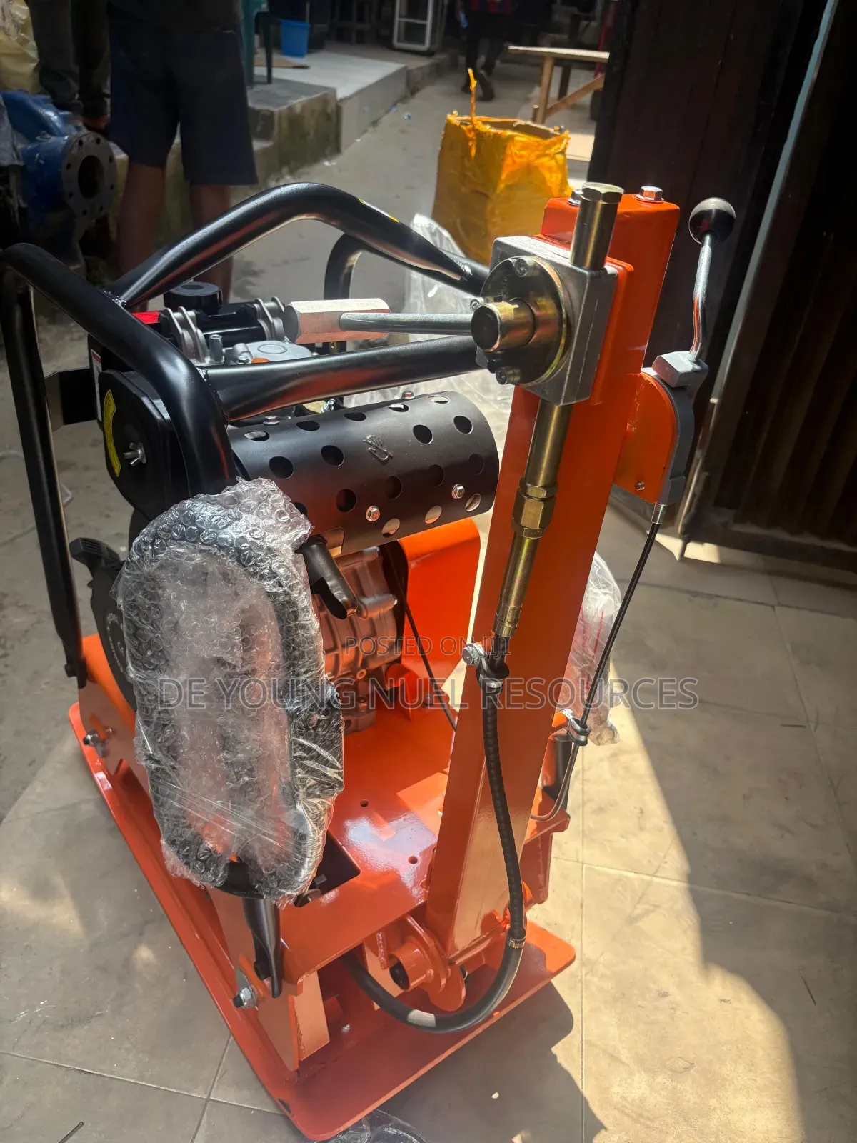 Strong C180 Plate Compactor Machine Reversible Diesel Engine