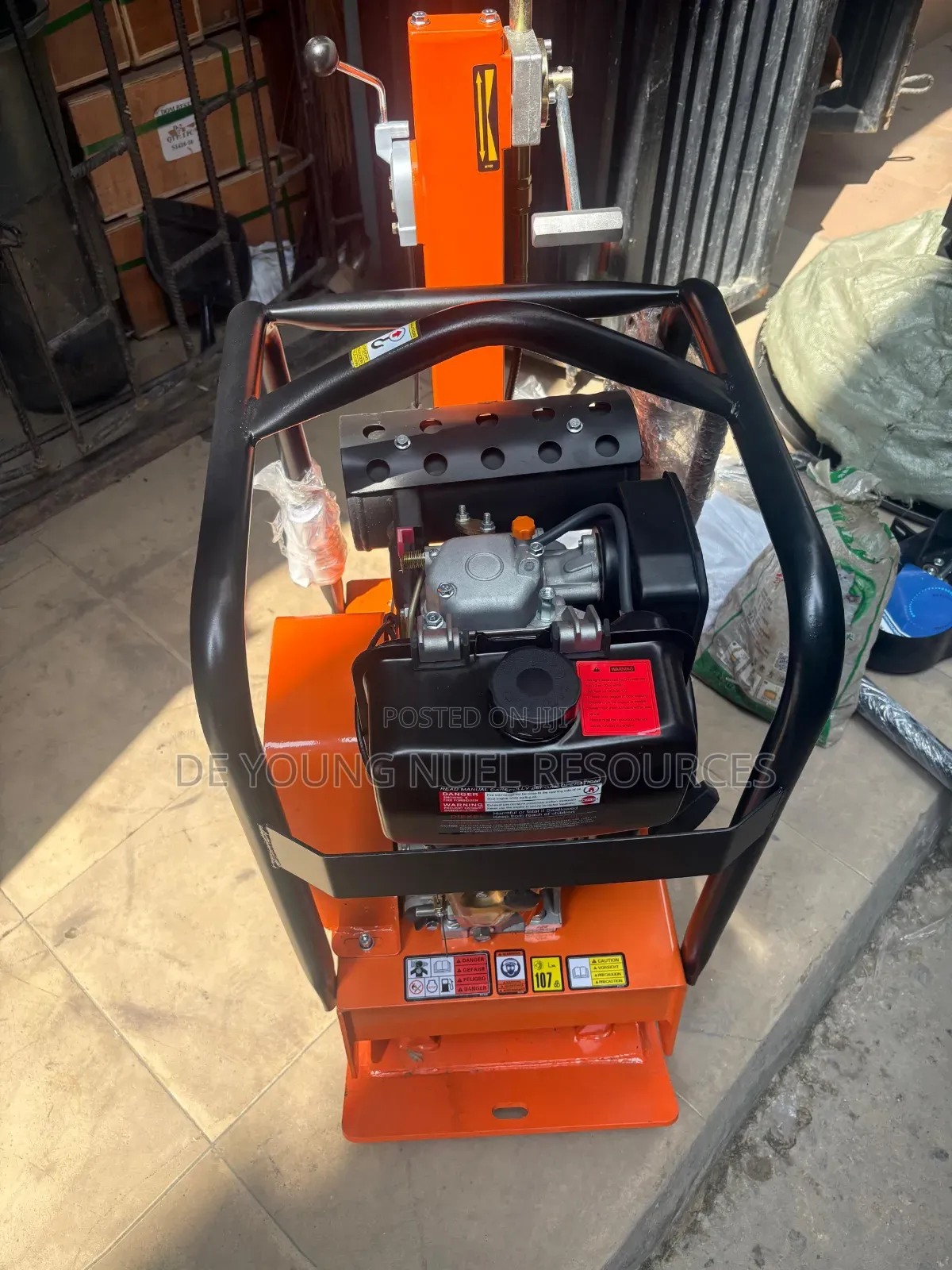 Strong C180 Plate Compactor Machine Reversible Diesel Engine