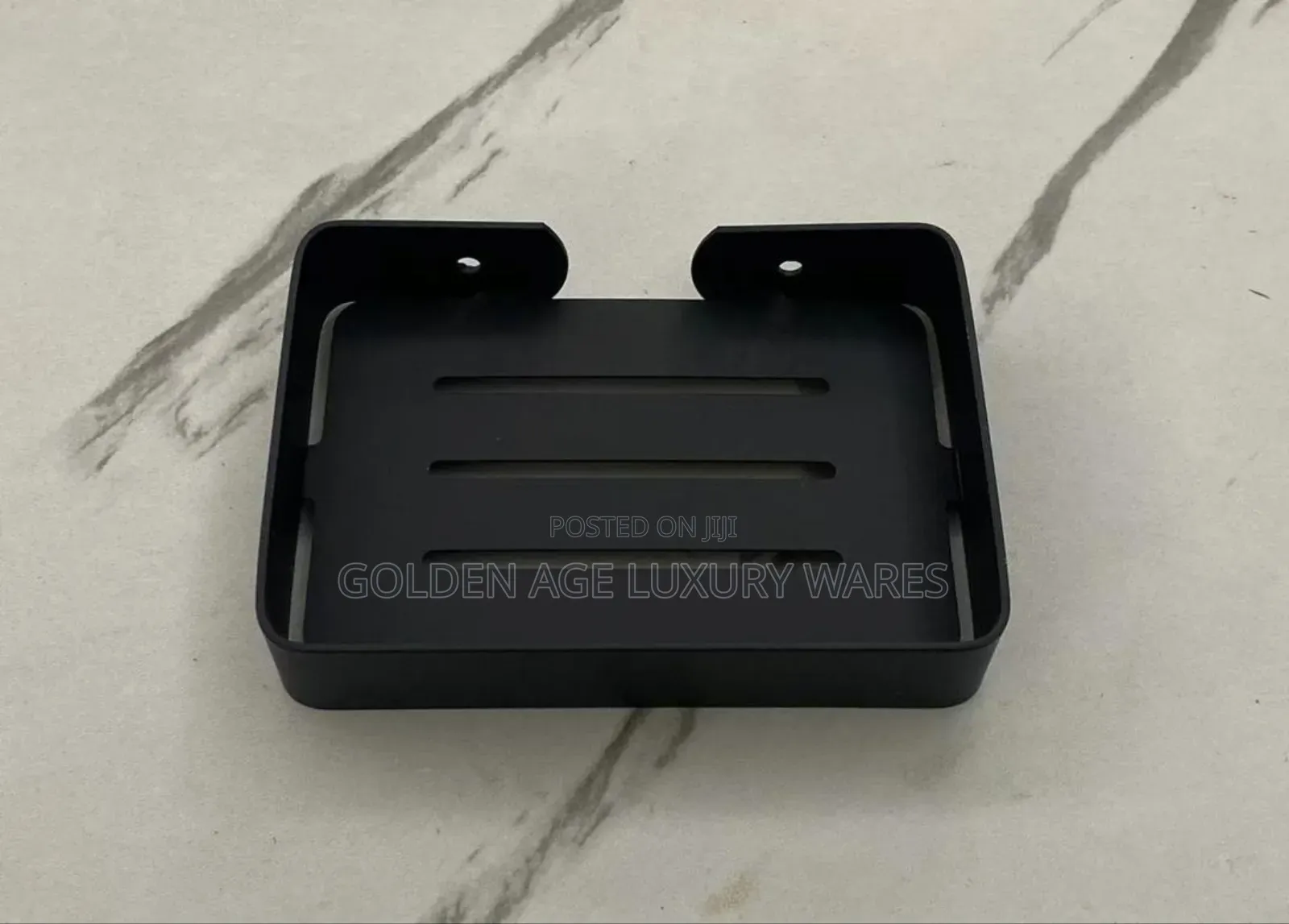 Original 304 Steel Soap Dish Black