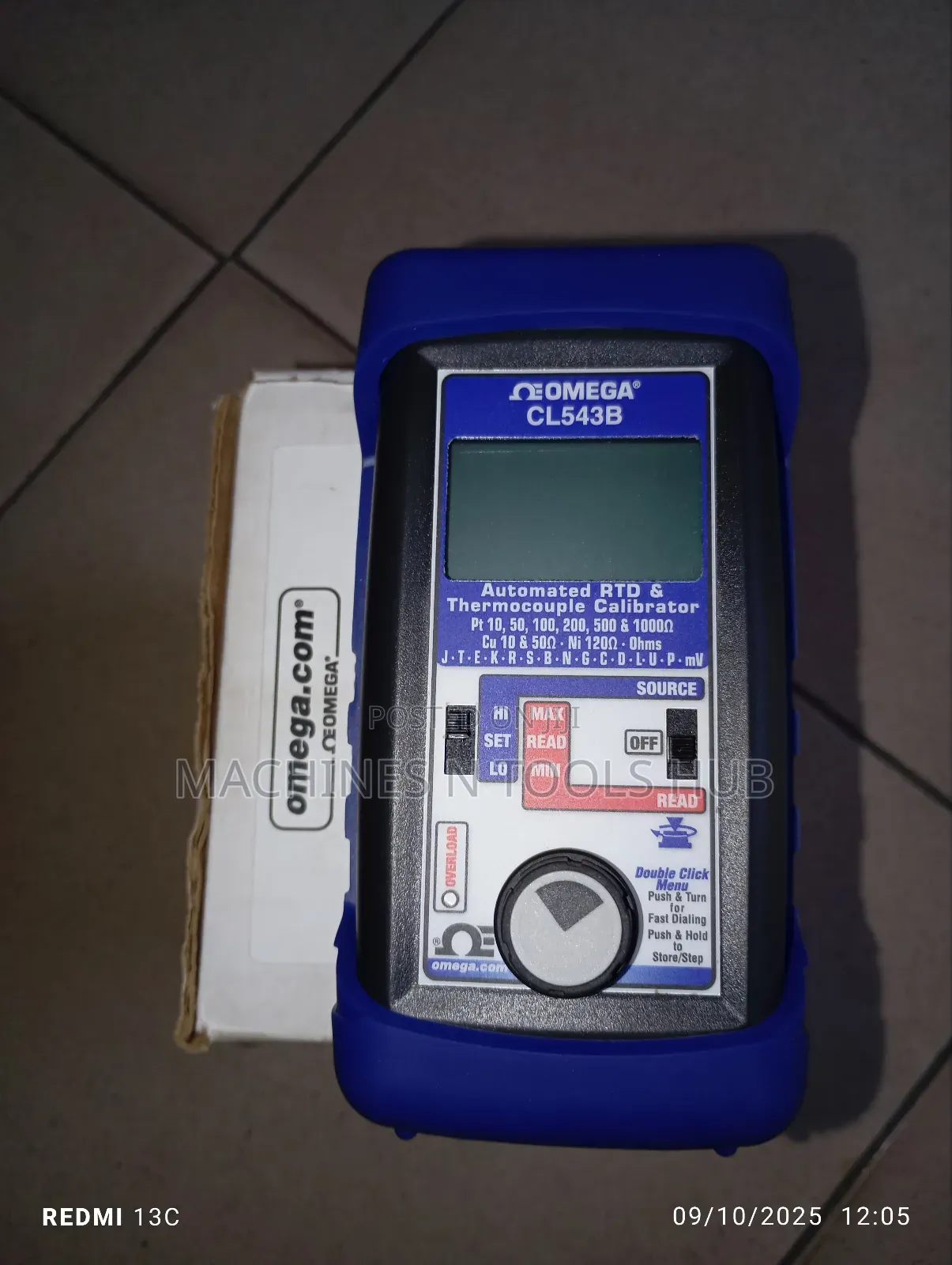 Omega Cl543b Automated Rtd & Thermocouple Calibrator