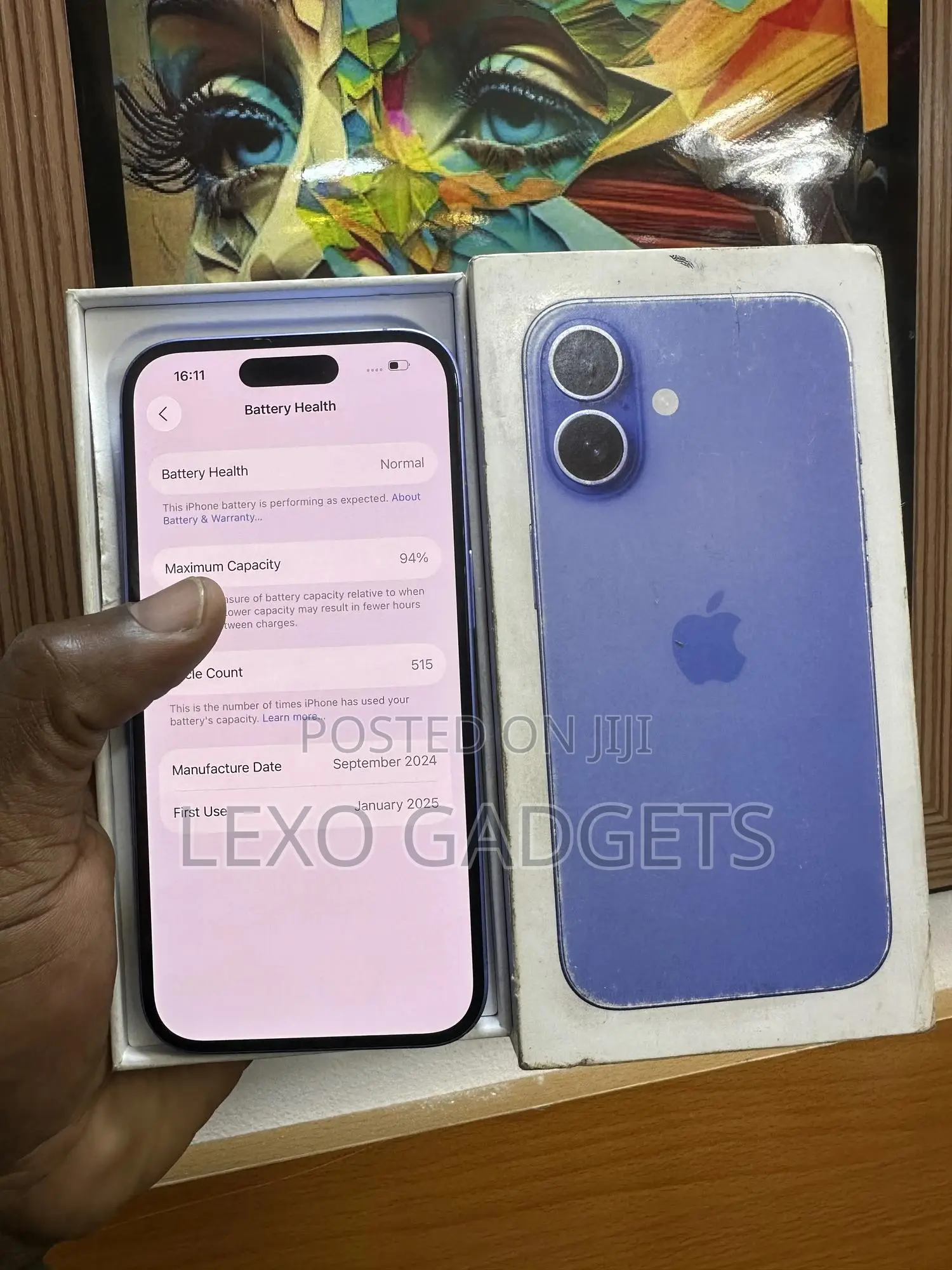 Apple iPhone 16 128 GB Blue