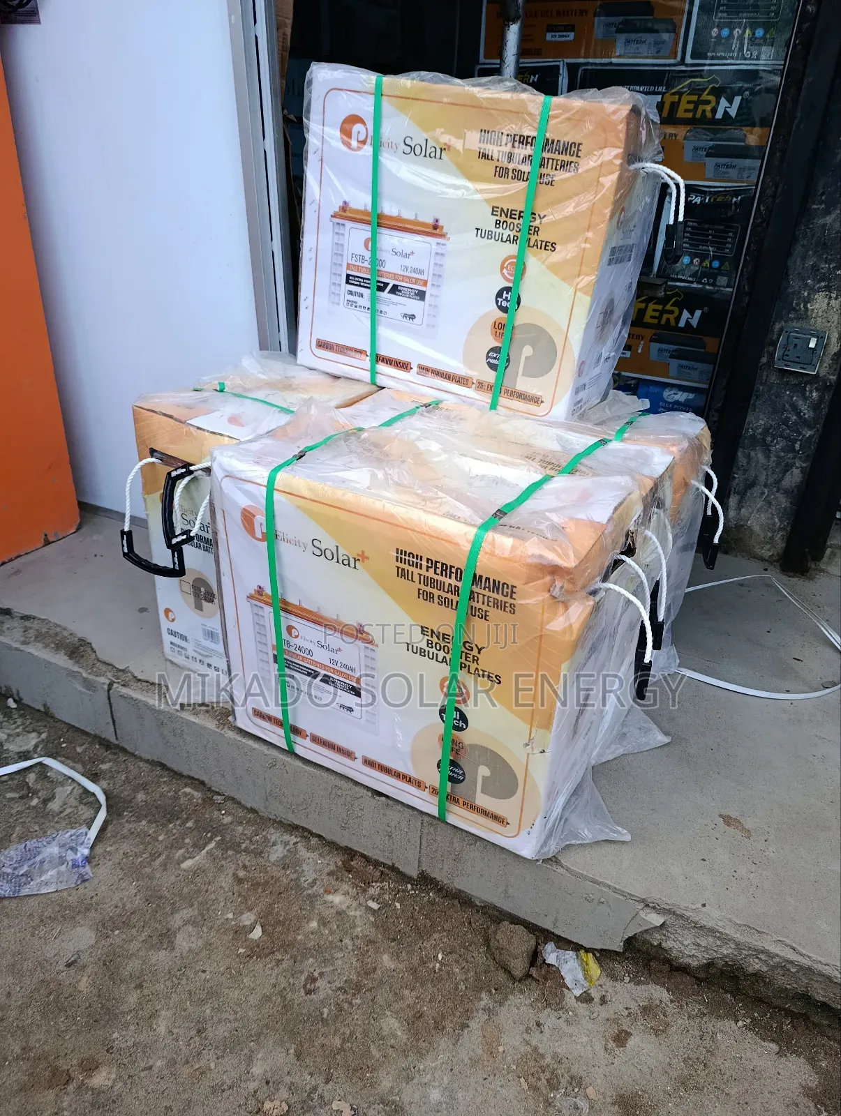 240ah 12v Felicity Solar+ Tubular Battery