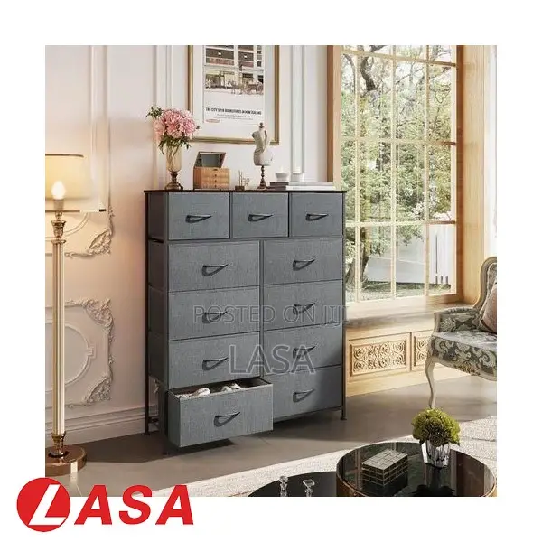 11-Tier Fabric Cabinet