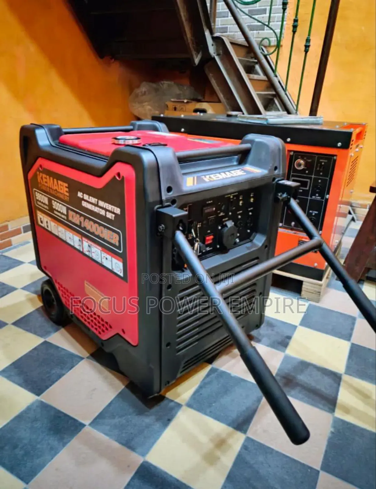 Kemage 9.8kva Inverter Gen Remote Control Lower Fuel Consumption