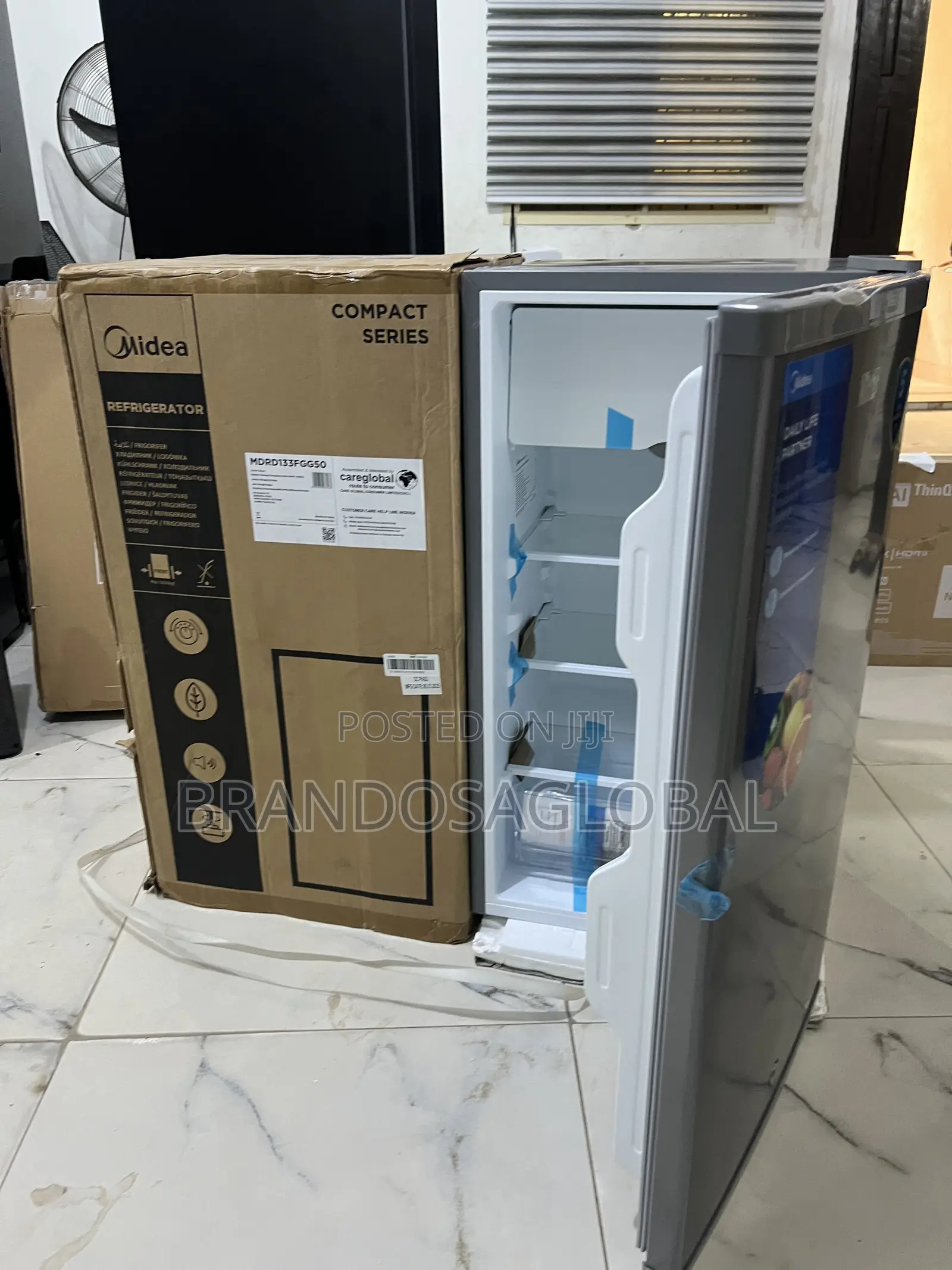 Midea 90l Single Door Refrigerator