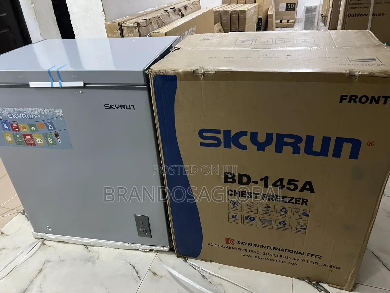 Skyrun 145l Freezer Bd-145a – Quiet, Efficient, and Affordable