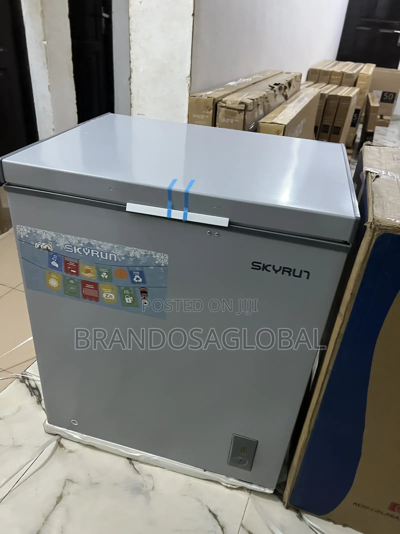 Brand New Skyrun 145l Chest Freezer – Powerful Cooling Unit