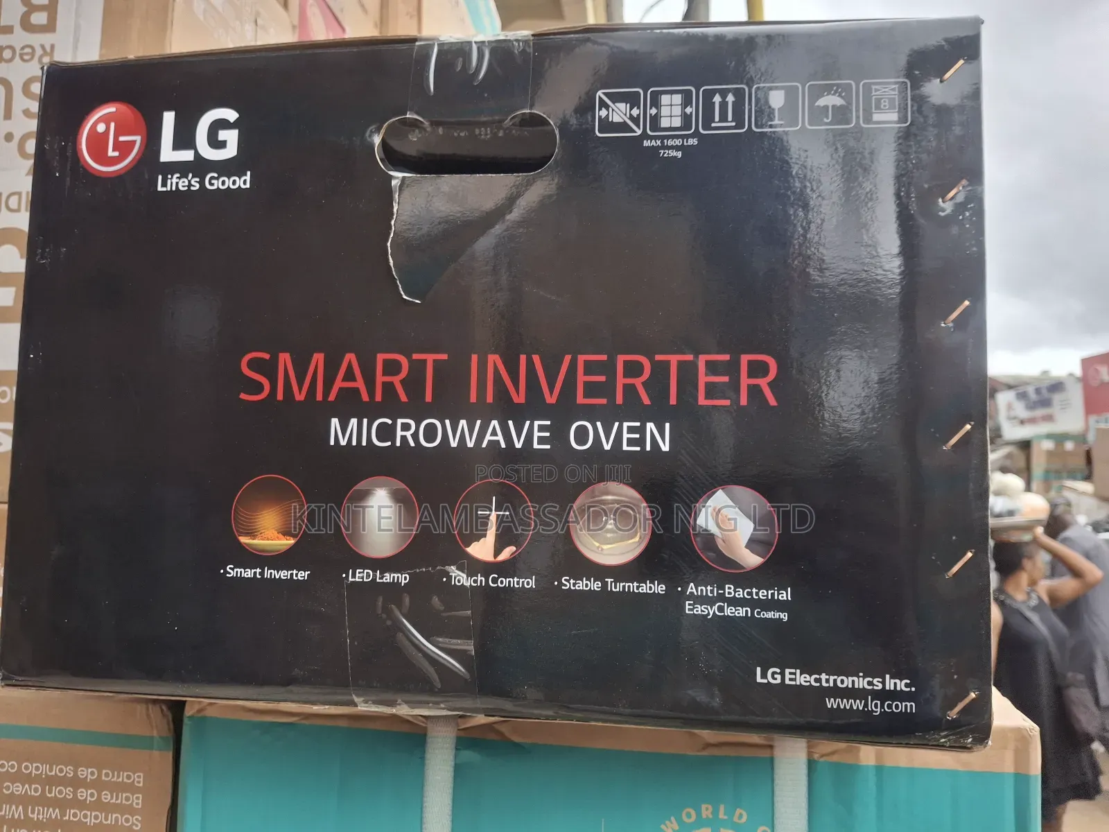Lg Inverter Microwave- Ms4295cis