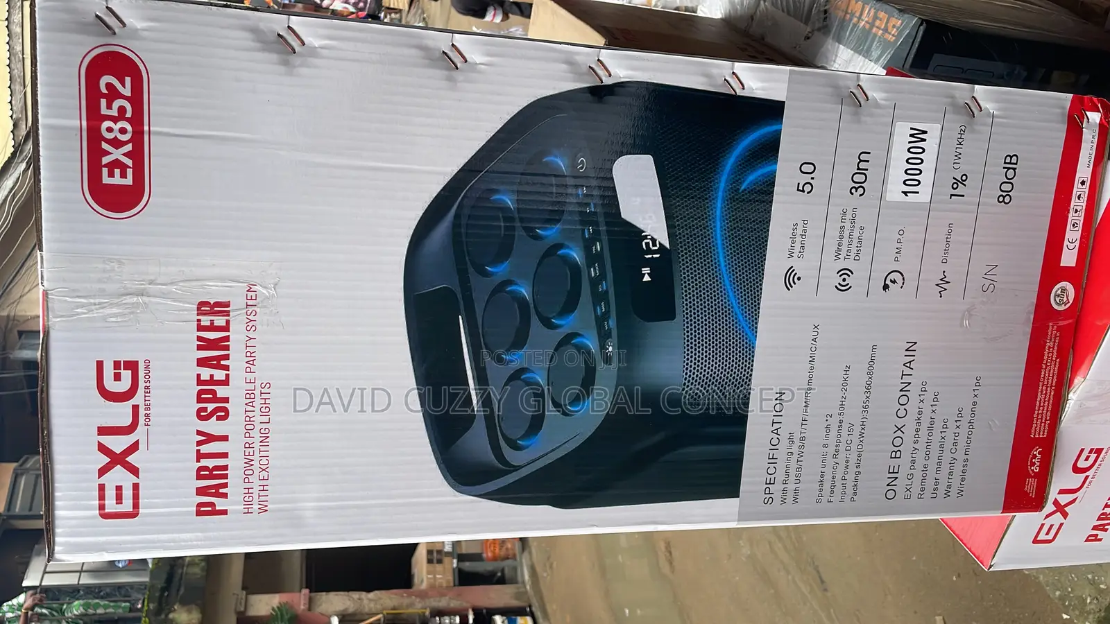 New Exlg Rechargeable Party Speaker