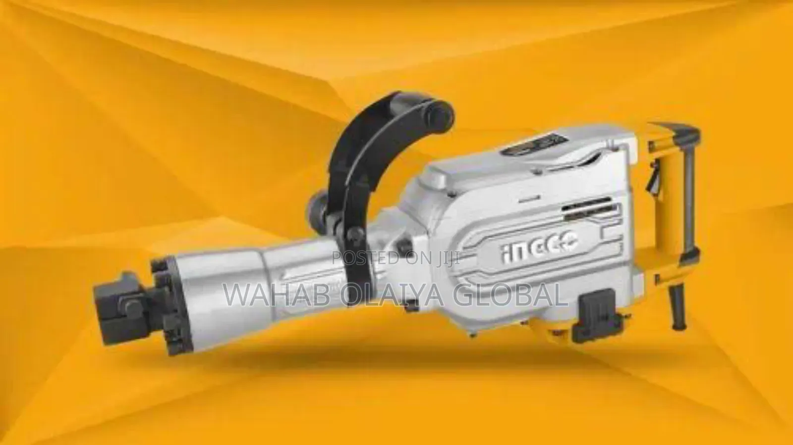 Total Ingco 1700w Jack Hammer Machine – Heavy-Duty With 1 Bit