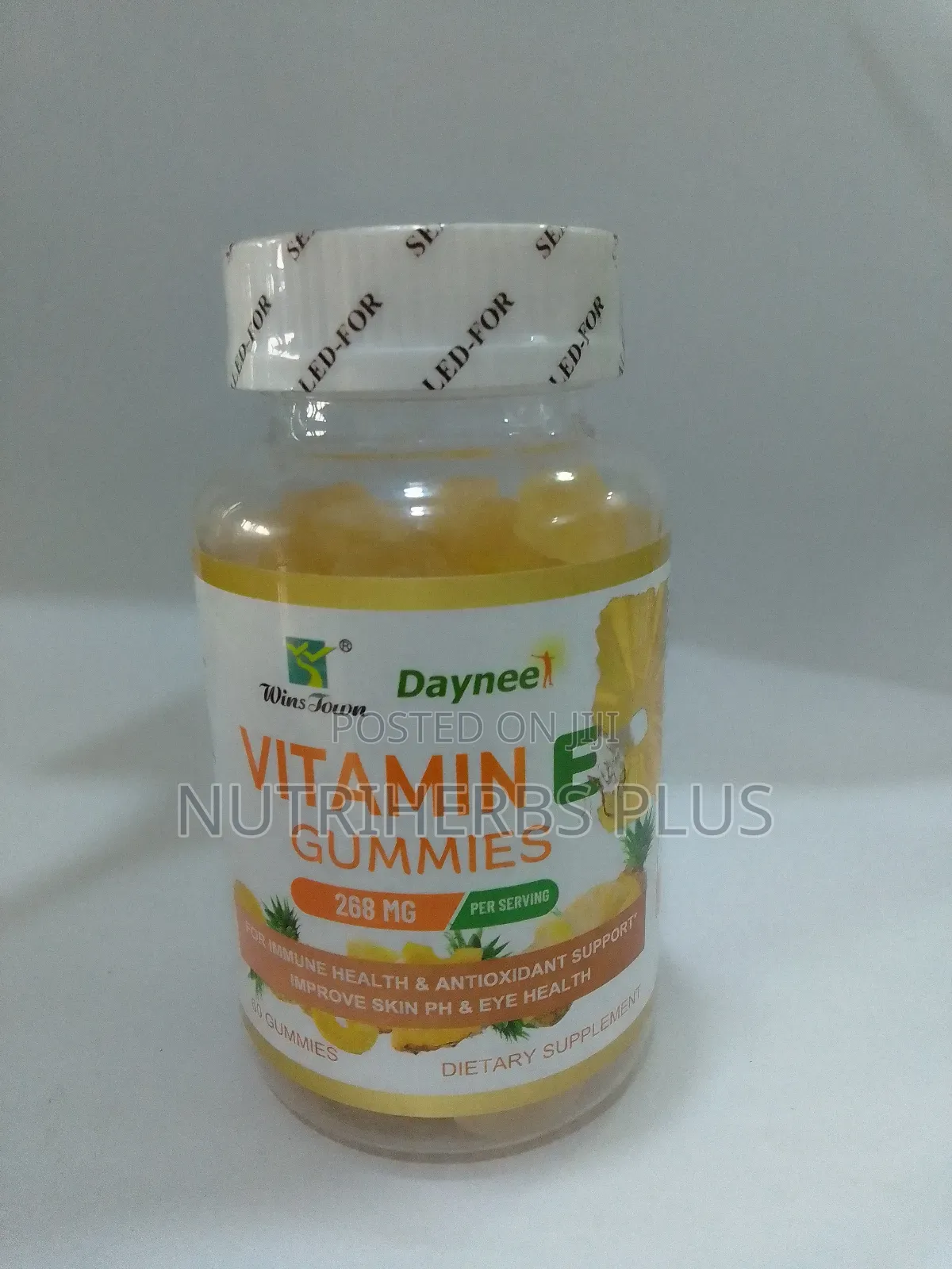 Wins Town Vitamin E Gummies: For Skin Antioxidant Support