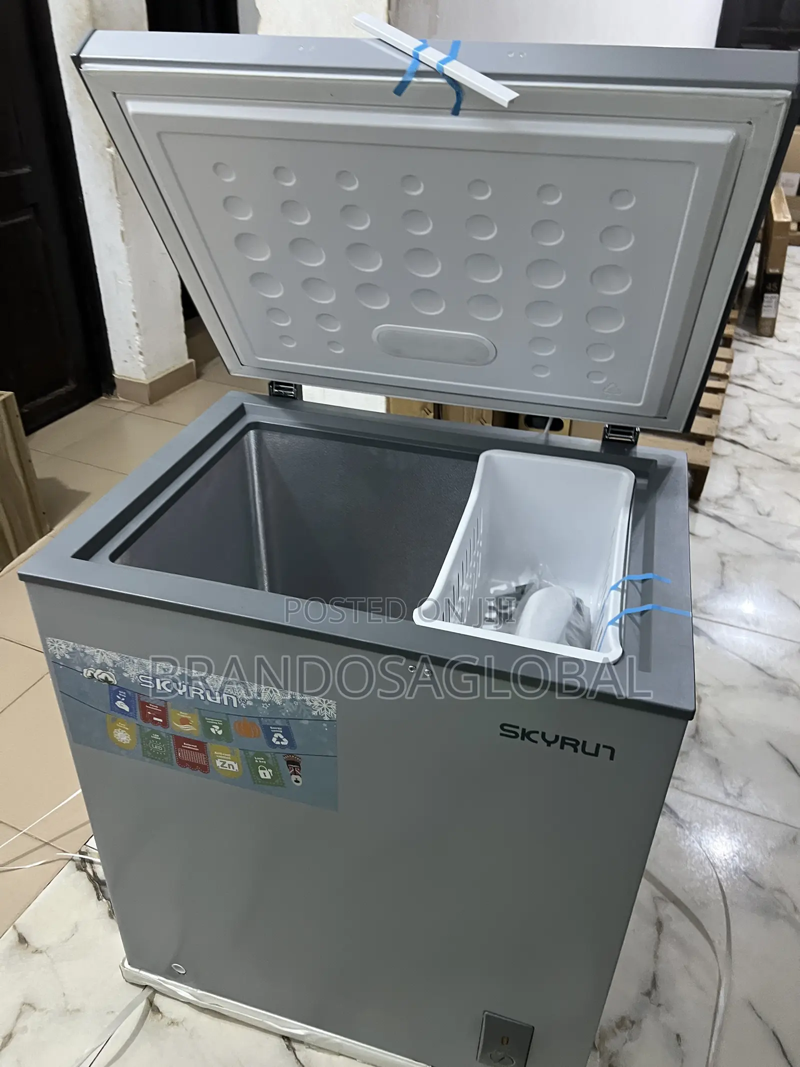 Skyrun 145l Chest Freezer – Compact Yet Spacious Storage