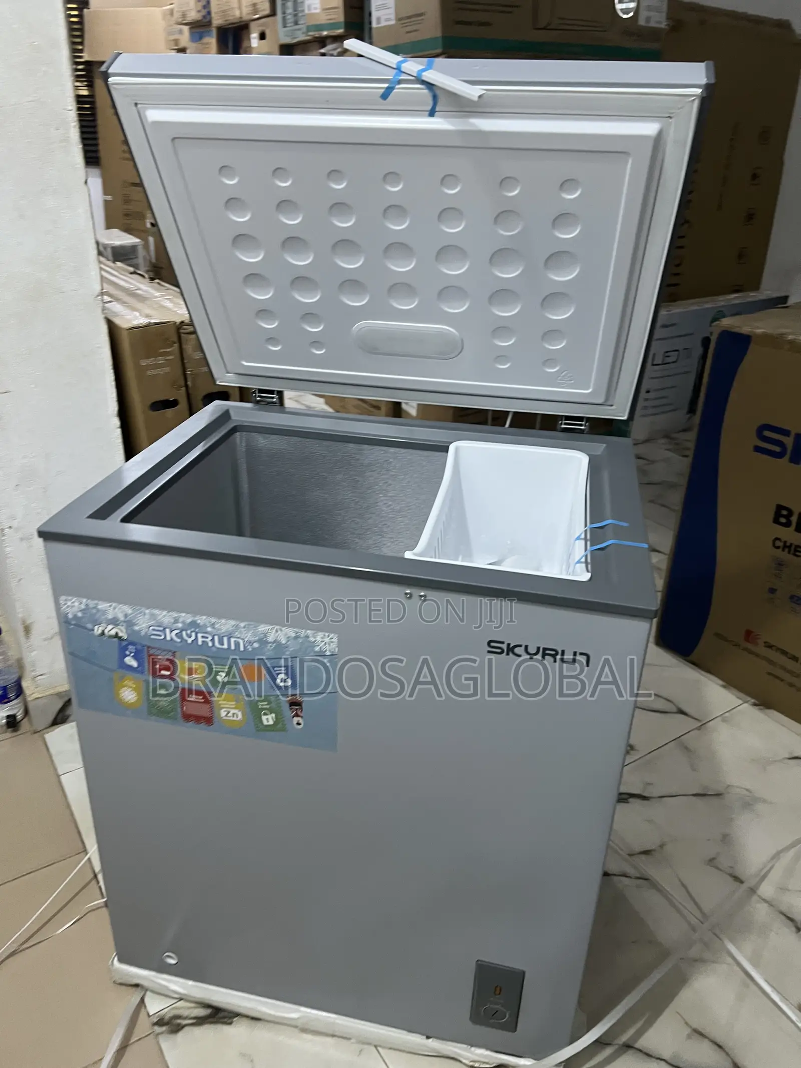 Skyrun 145l Chest Freezer – Long-Lasting Cooling Power