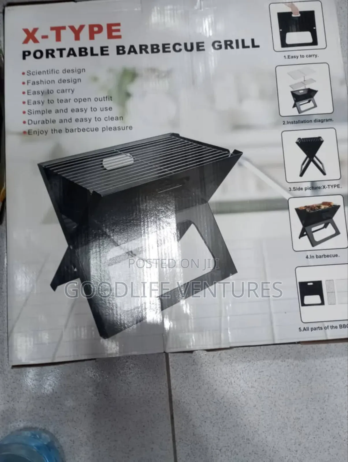 Portable Barbecue Grill