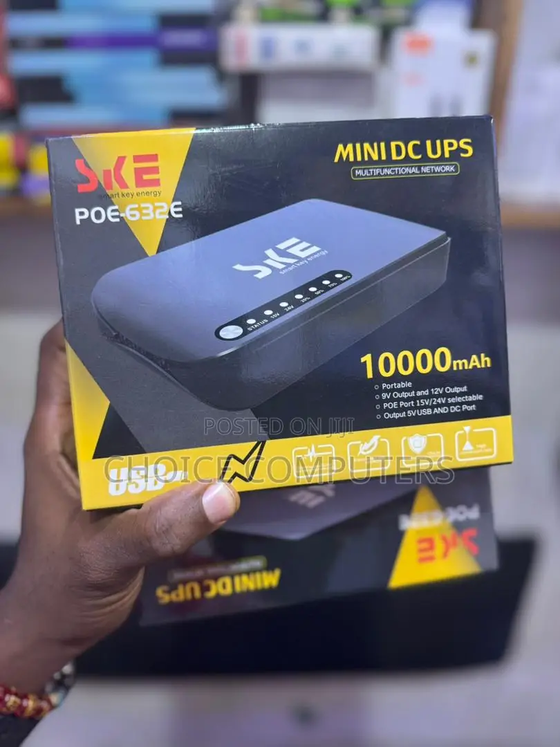 Ske Mini Dc Ups Router Powerbank 10,000mah