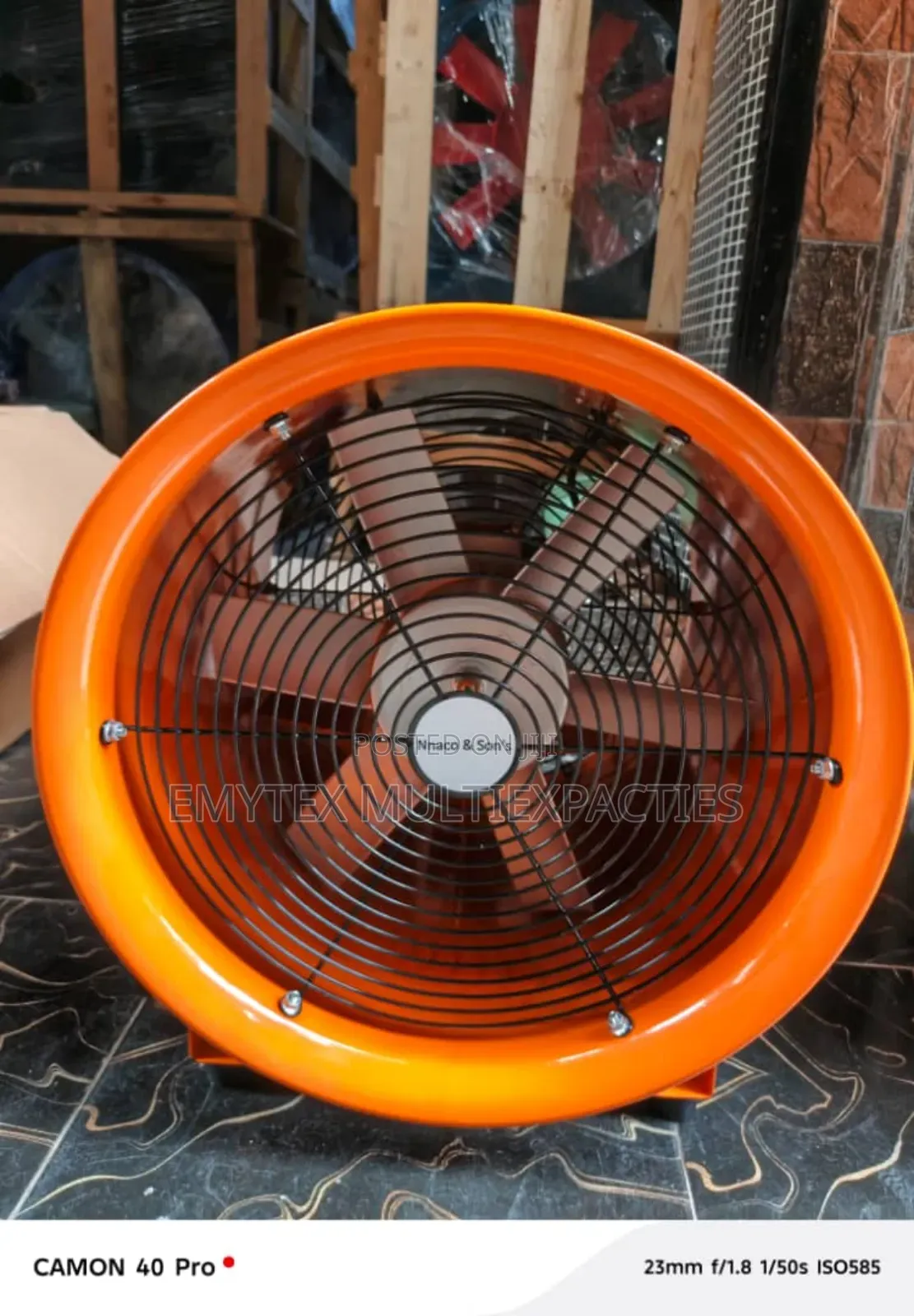 Portable Ventilator Fan 400mm 16"