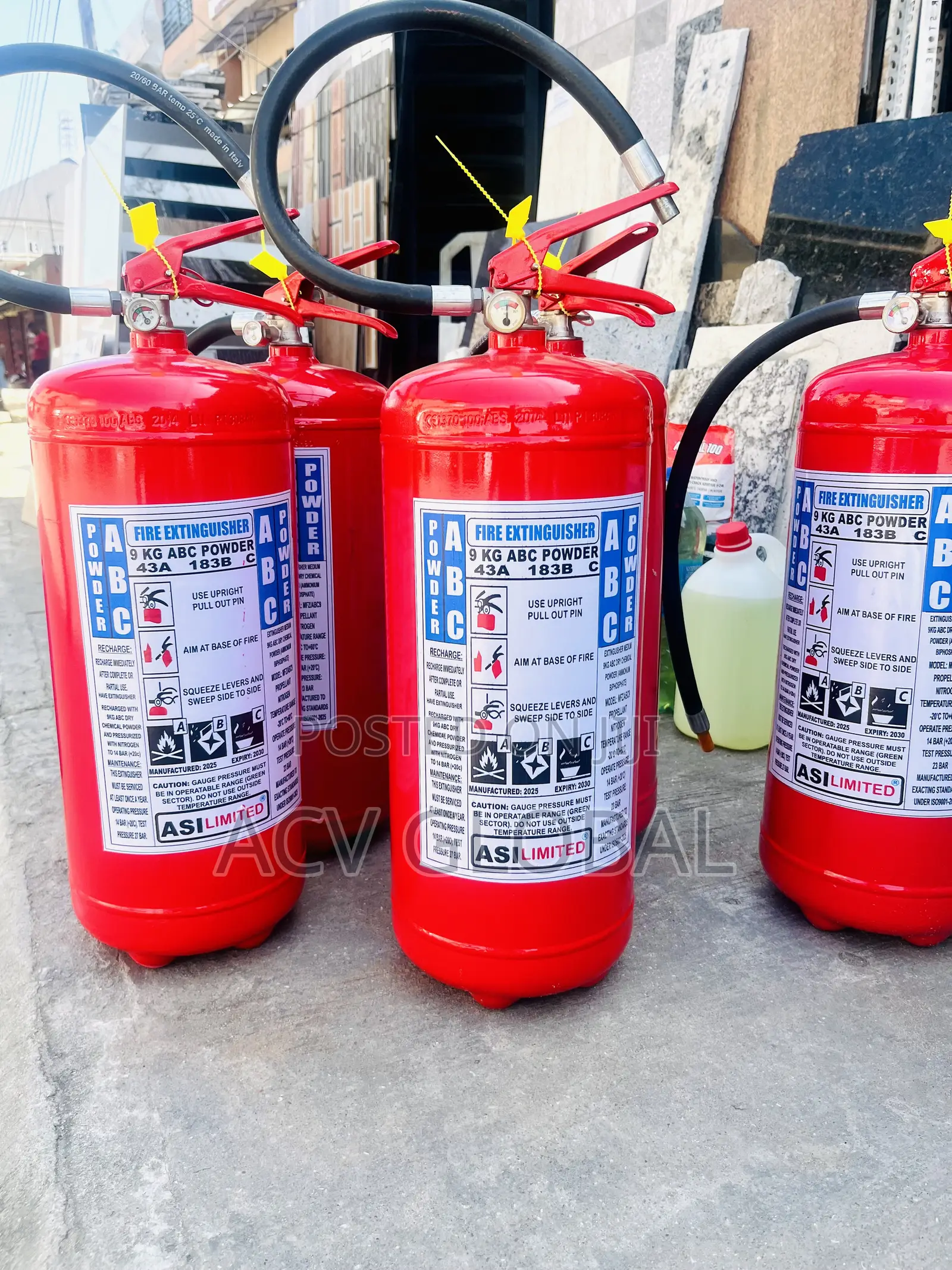 9kg Fire Extinguisher Abc Italian