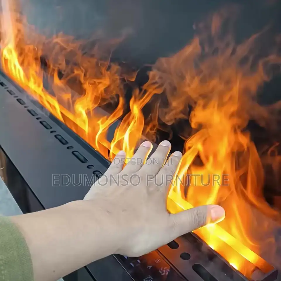 47 Inch Smart App Electric Fireplace 8 Colors Flame 3d