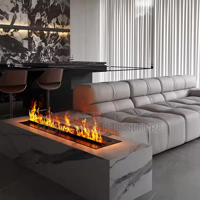 47 Inch Smart App Electric Fireplace 8 Colors Flame 3d