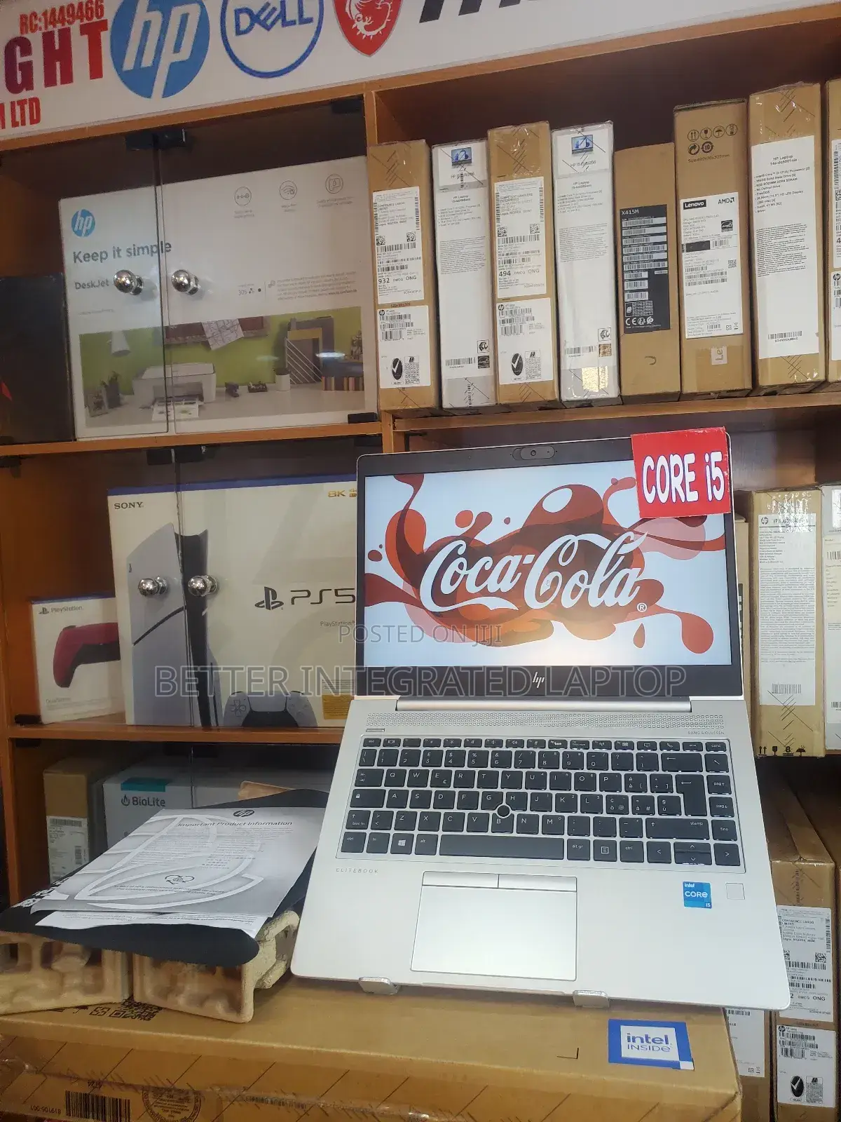 New Laptop HP ProBook 450 G5 16GB Intel Core I5 SSD 256GB