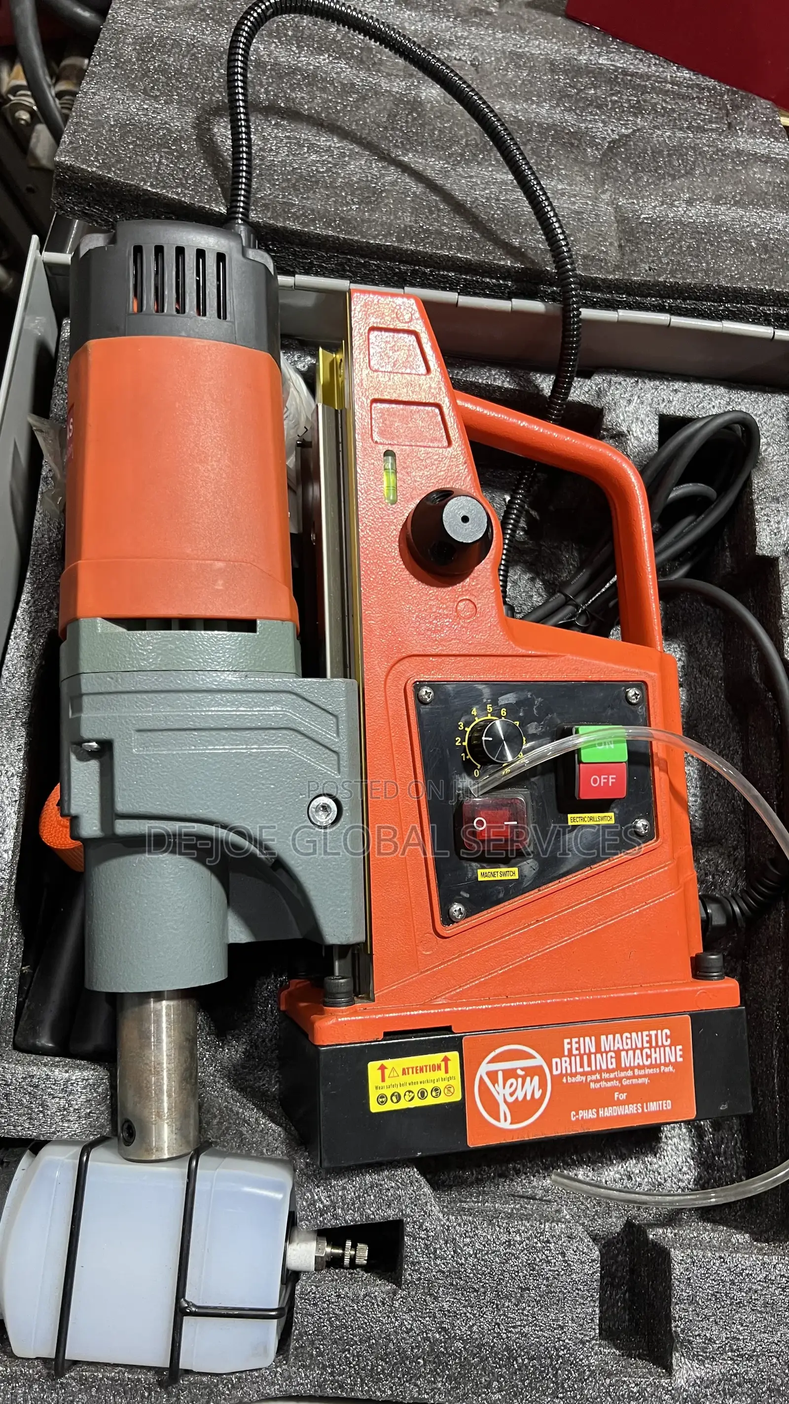 30mm Fein Magnetic Drilling Machine