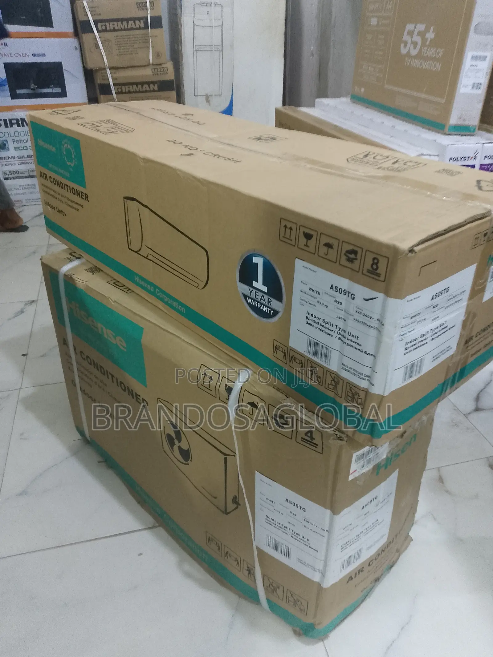 Hisense 1hp Split Air Conditioner – Sturdy and Efficient Design