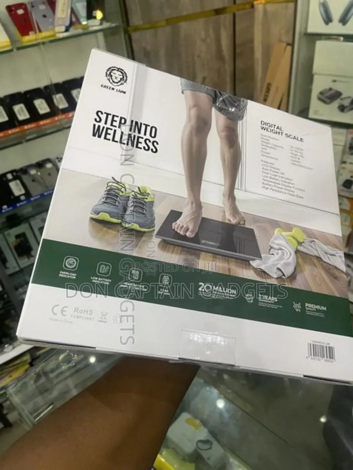 Green Lion Digital Weight Scale 180kg Capacity