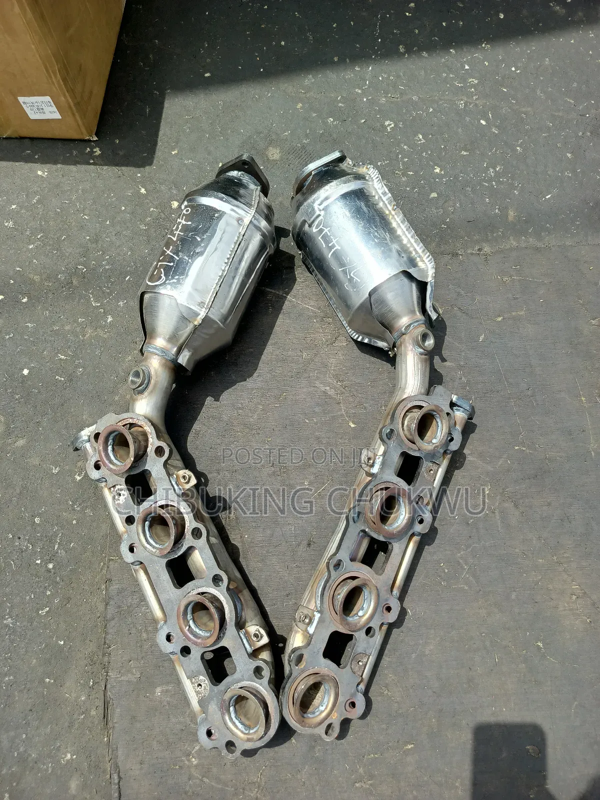 Gx470 Lexus Catalytic Converter Exhaust Pot.